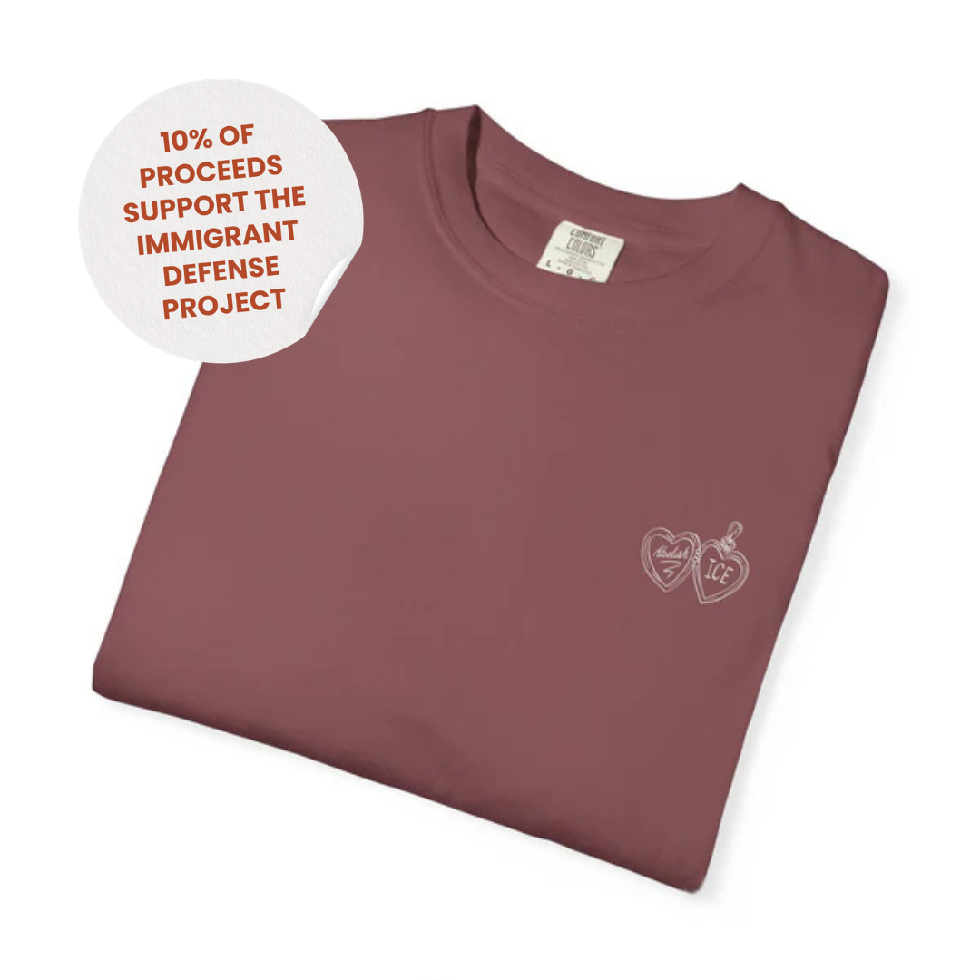 Abolish ICE Oversized Tee