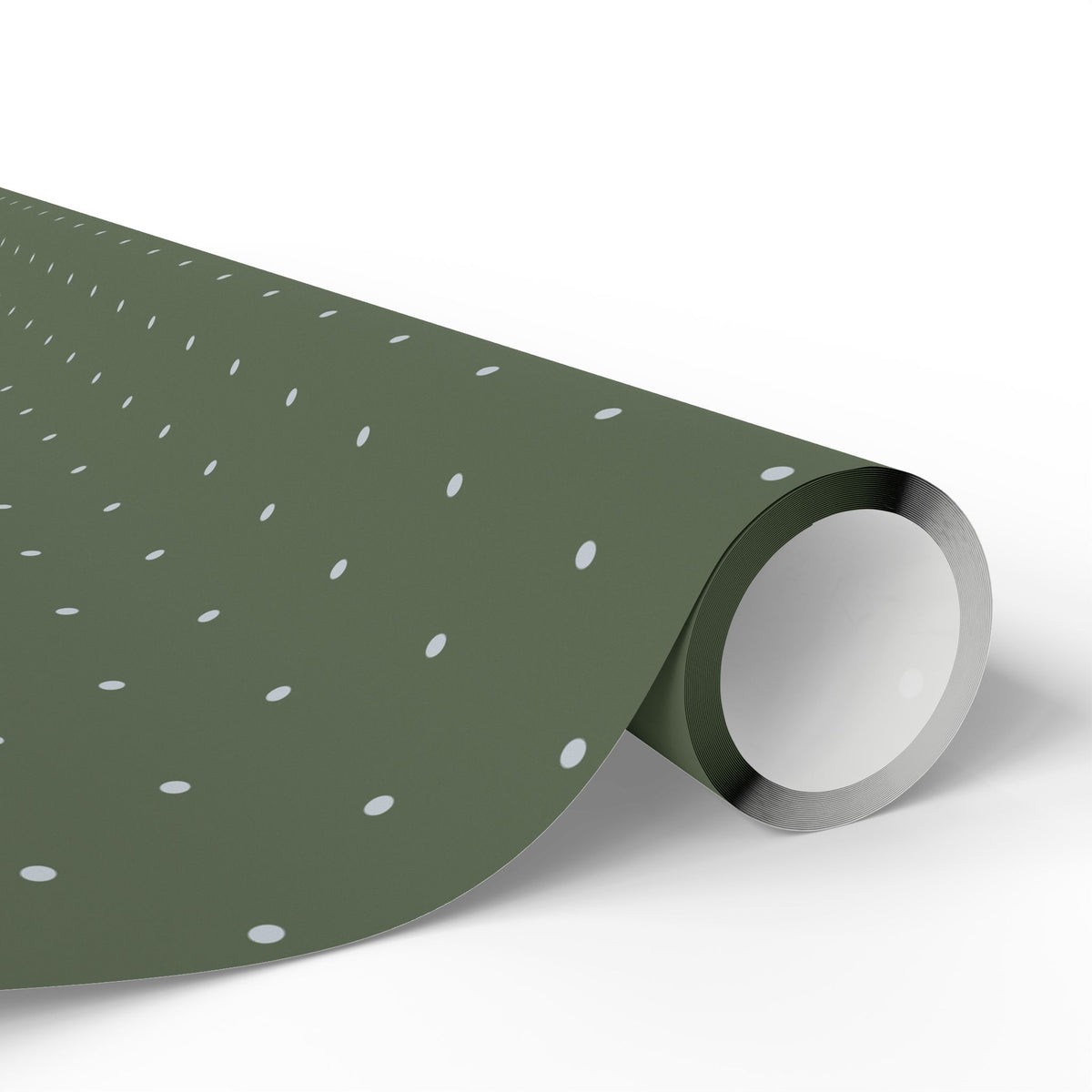 Tiny Green Dots Wrapping Paper