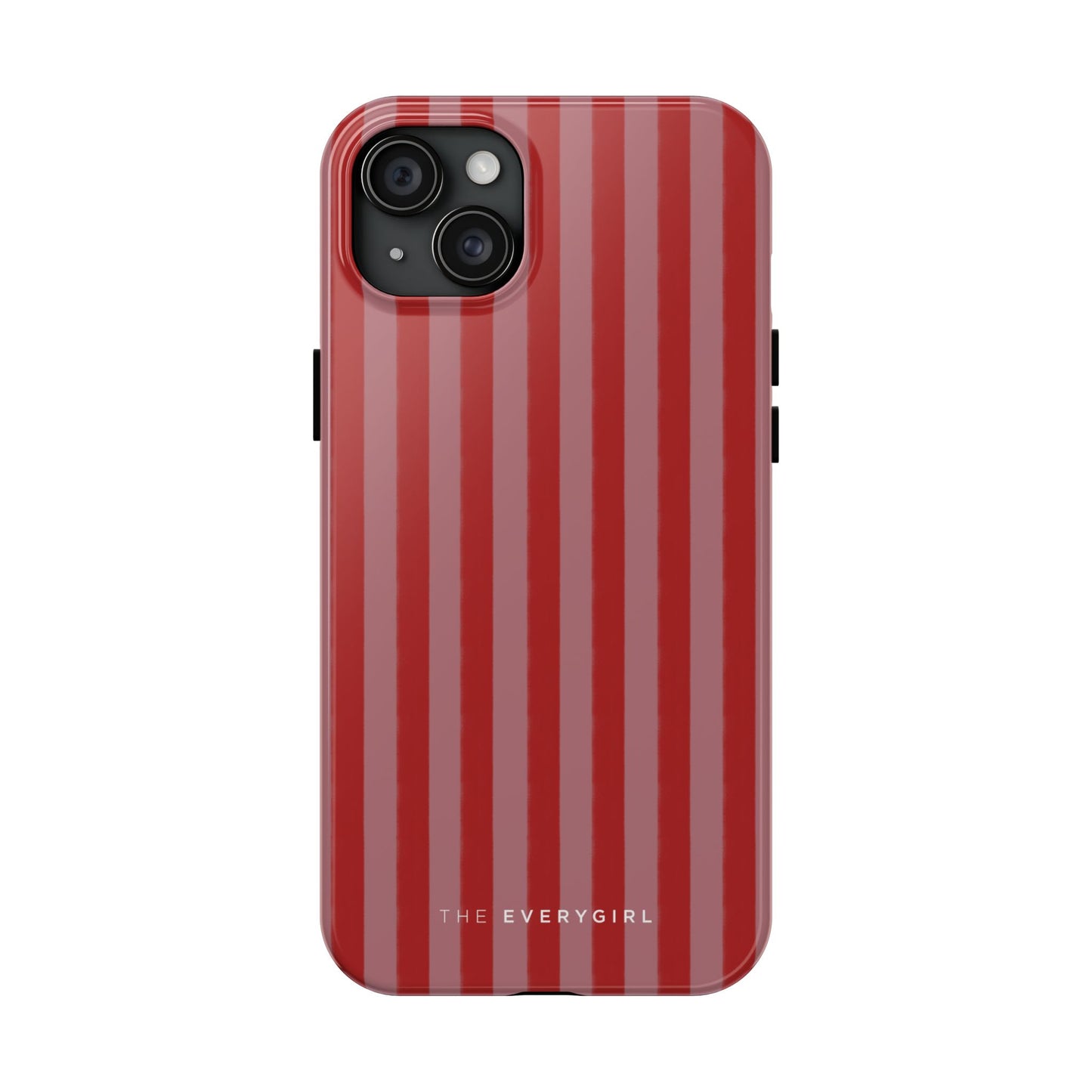 Red & Pink Stripes IPhone Case