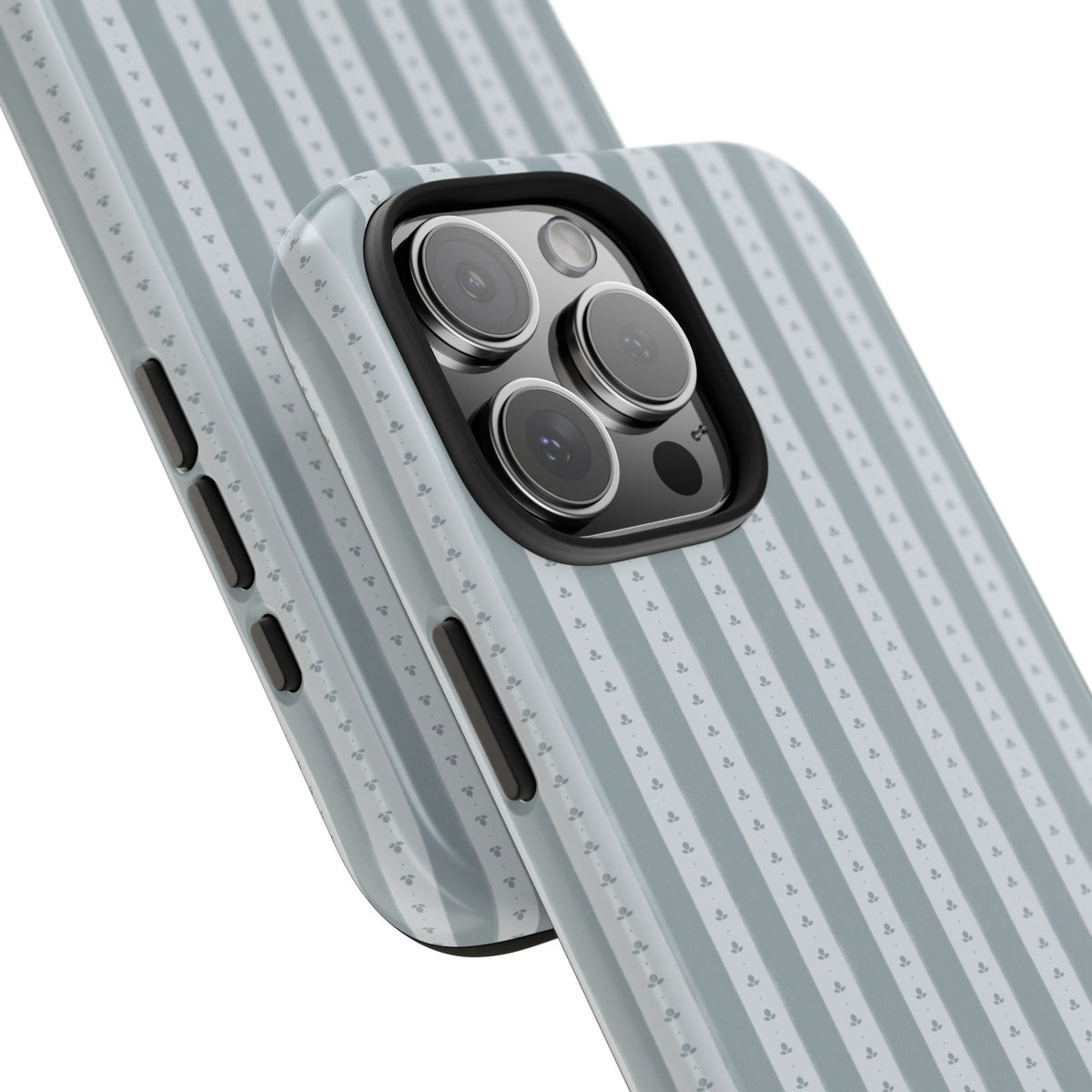 Muted Blue Stripe IPhone Case