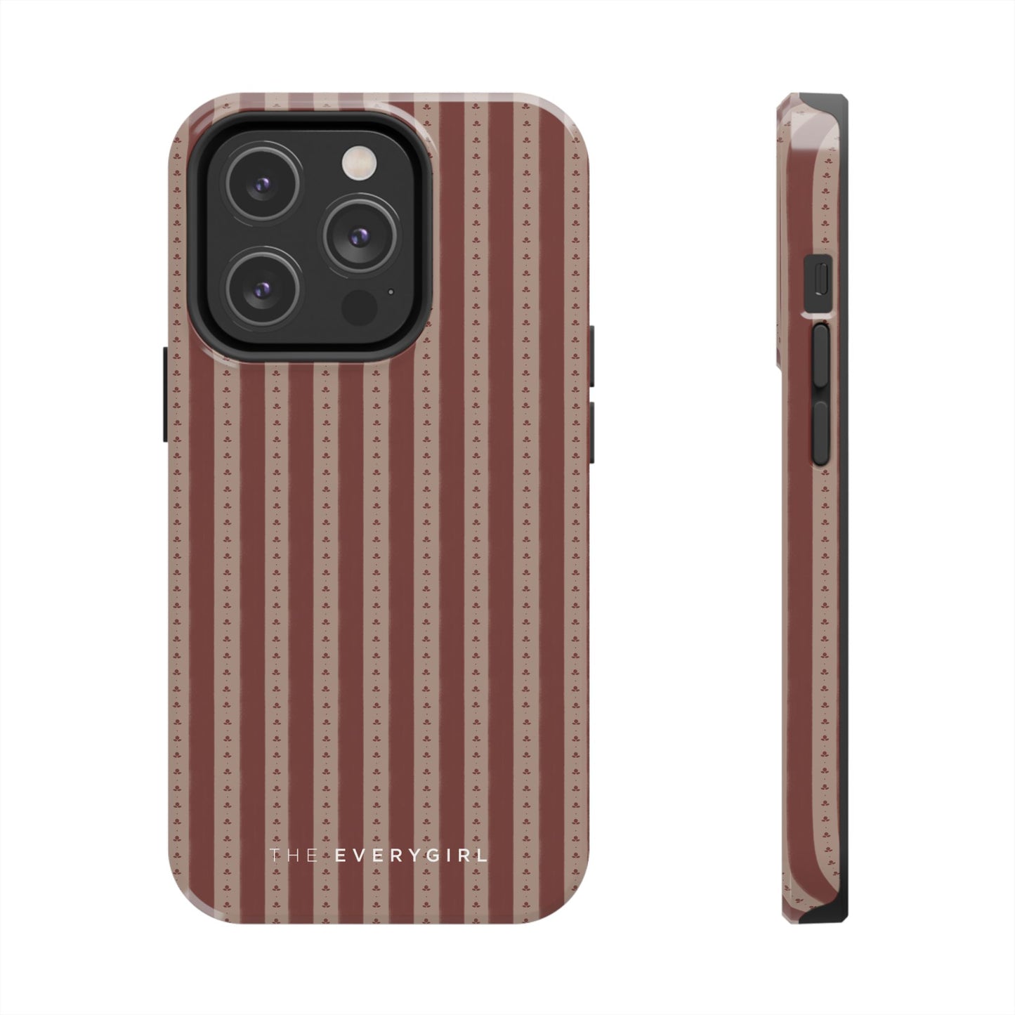 Muted Red Stripe IPhone Case