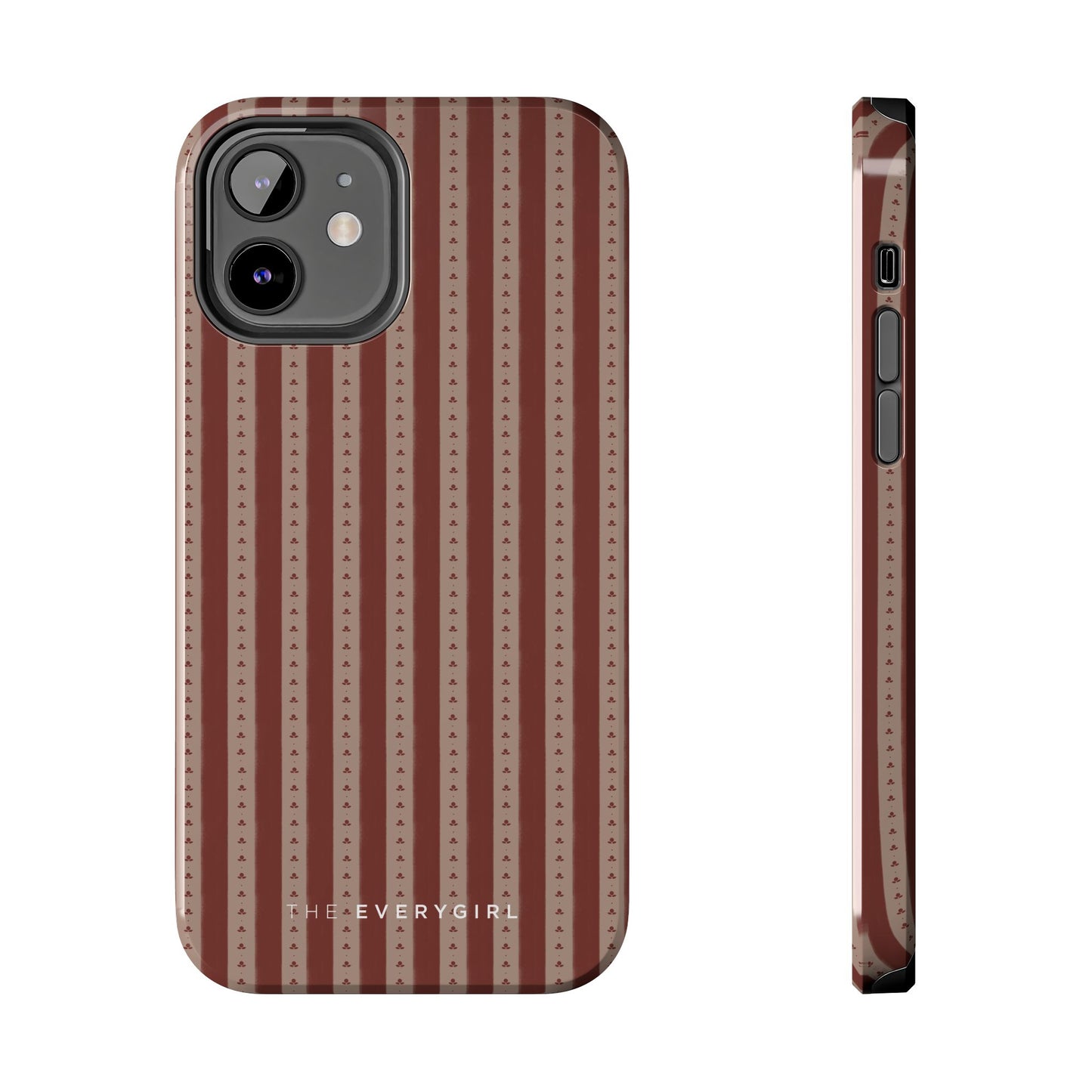 Muted Red Stripe IPhone Case