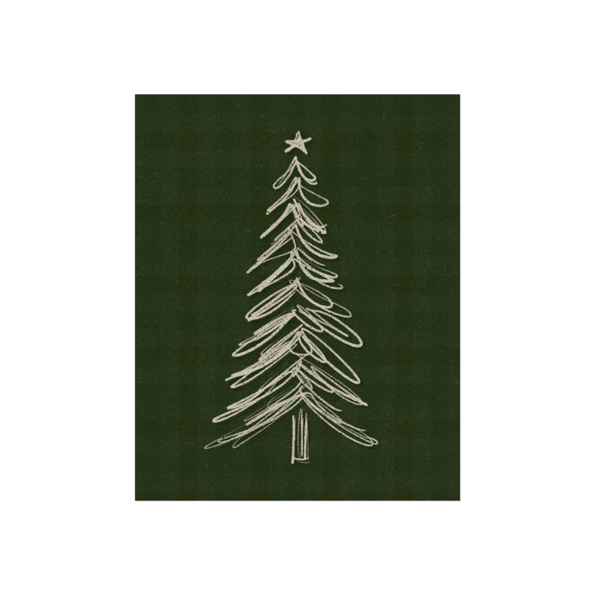 Tree Sketch Wall Art Print