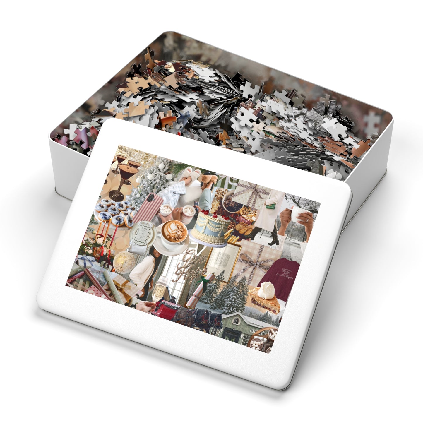 Everygirl Holiday Collage Puzzle