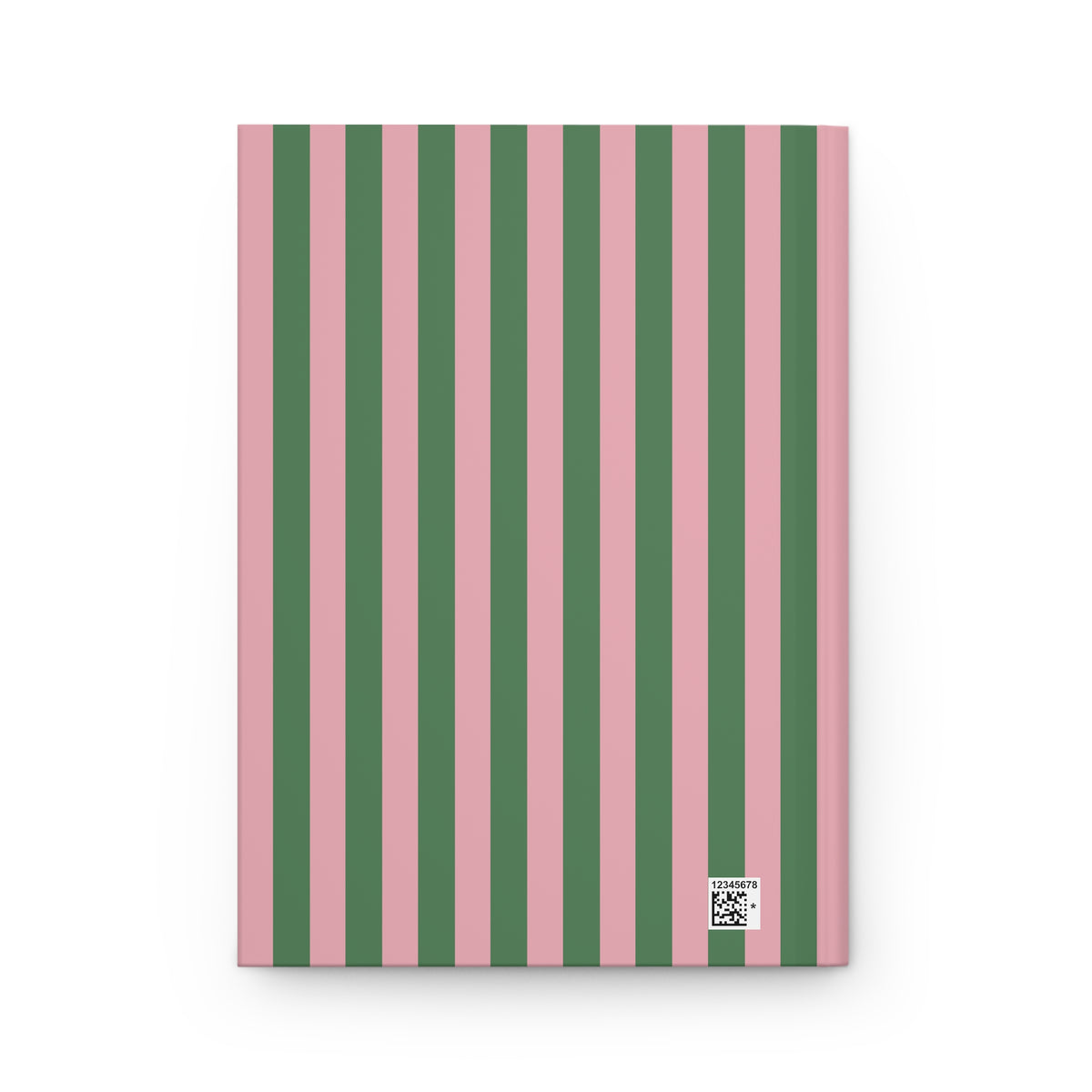 Pink & Green Stripped Journal