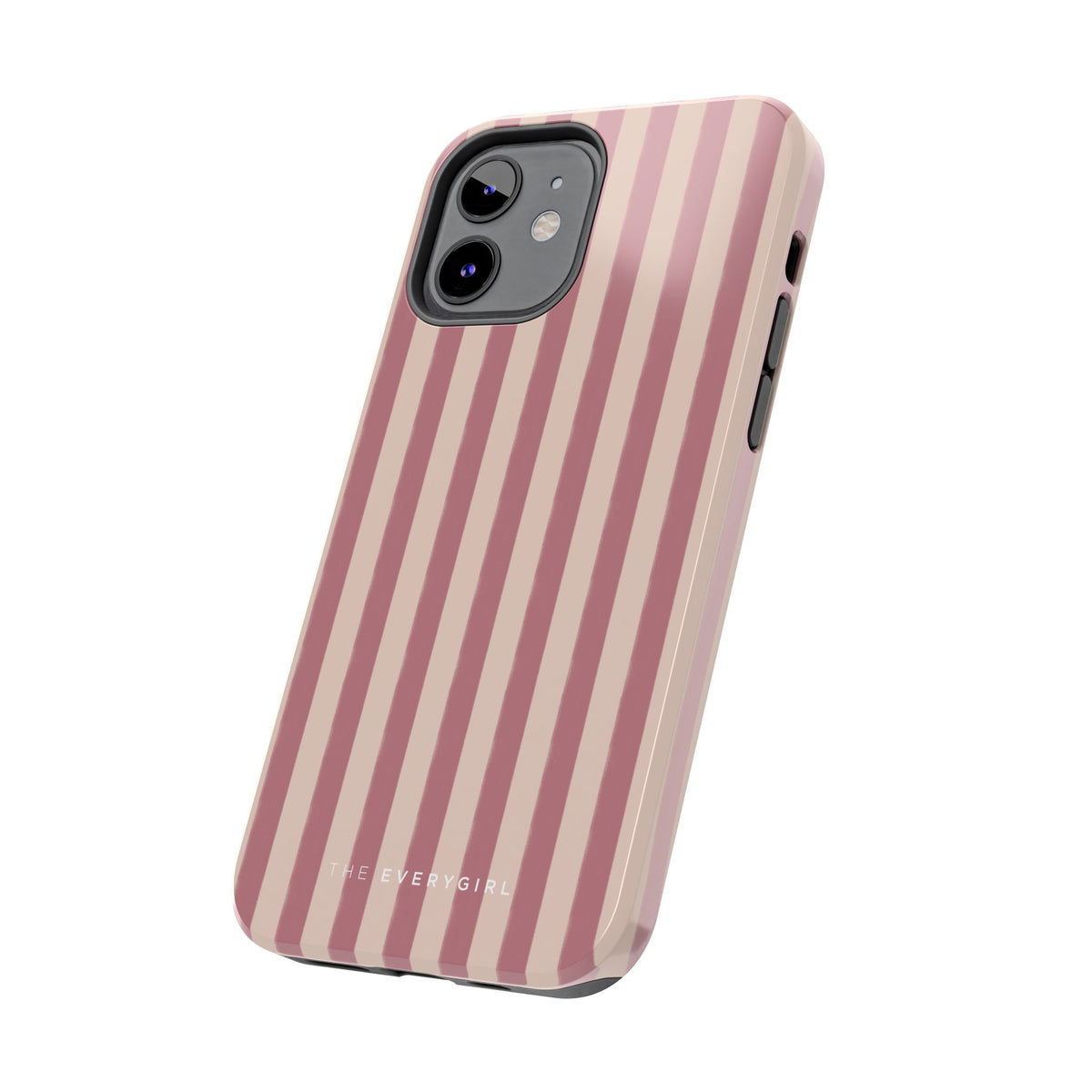 Tone on Tone Pink Stripes IPhone Case
