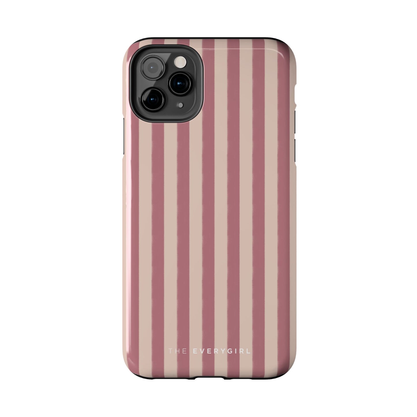 Tone on Tone Pink Stripes IPhone Case