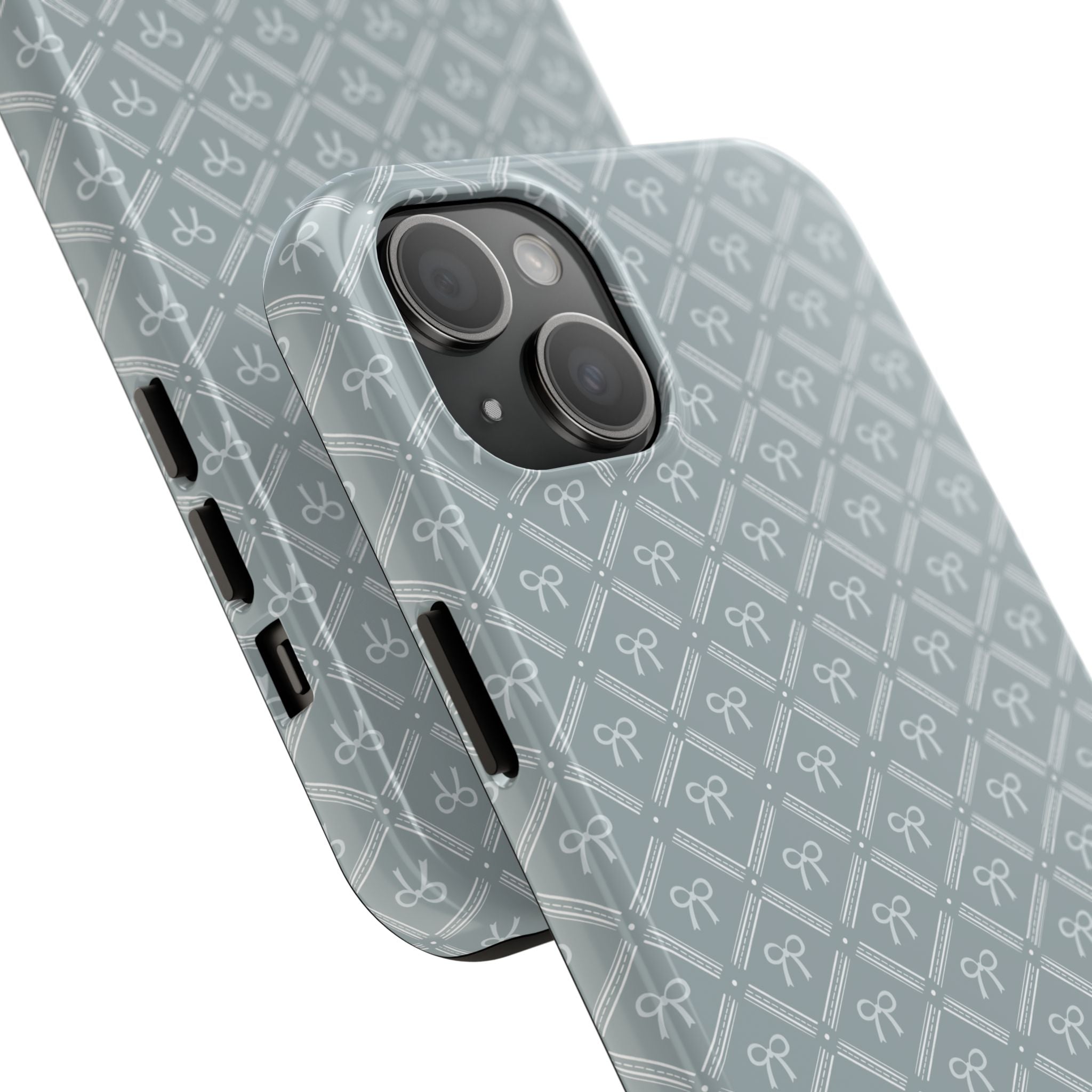 Blue Bows IPhone Case