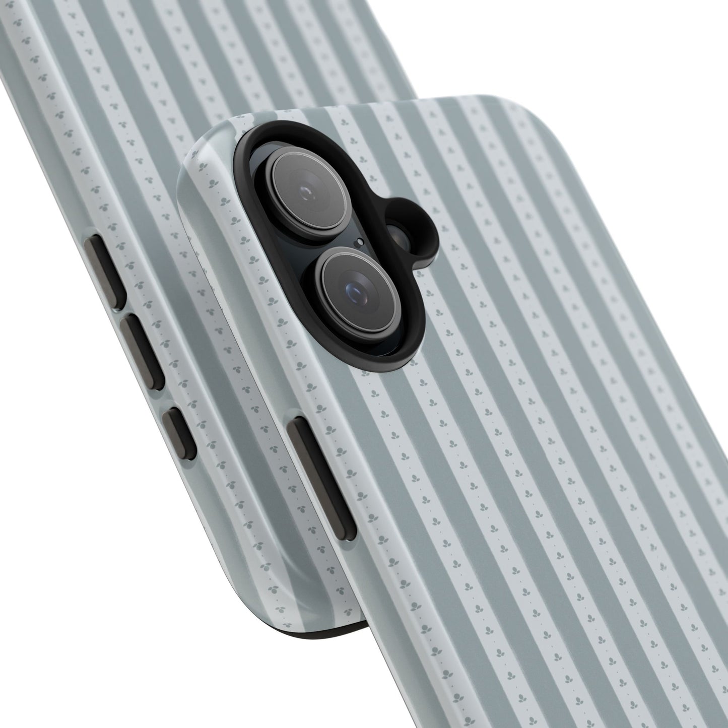 Muted Blue Stripe IPhone Case