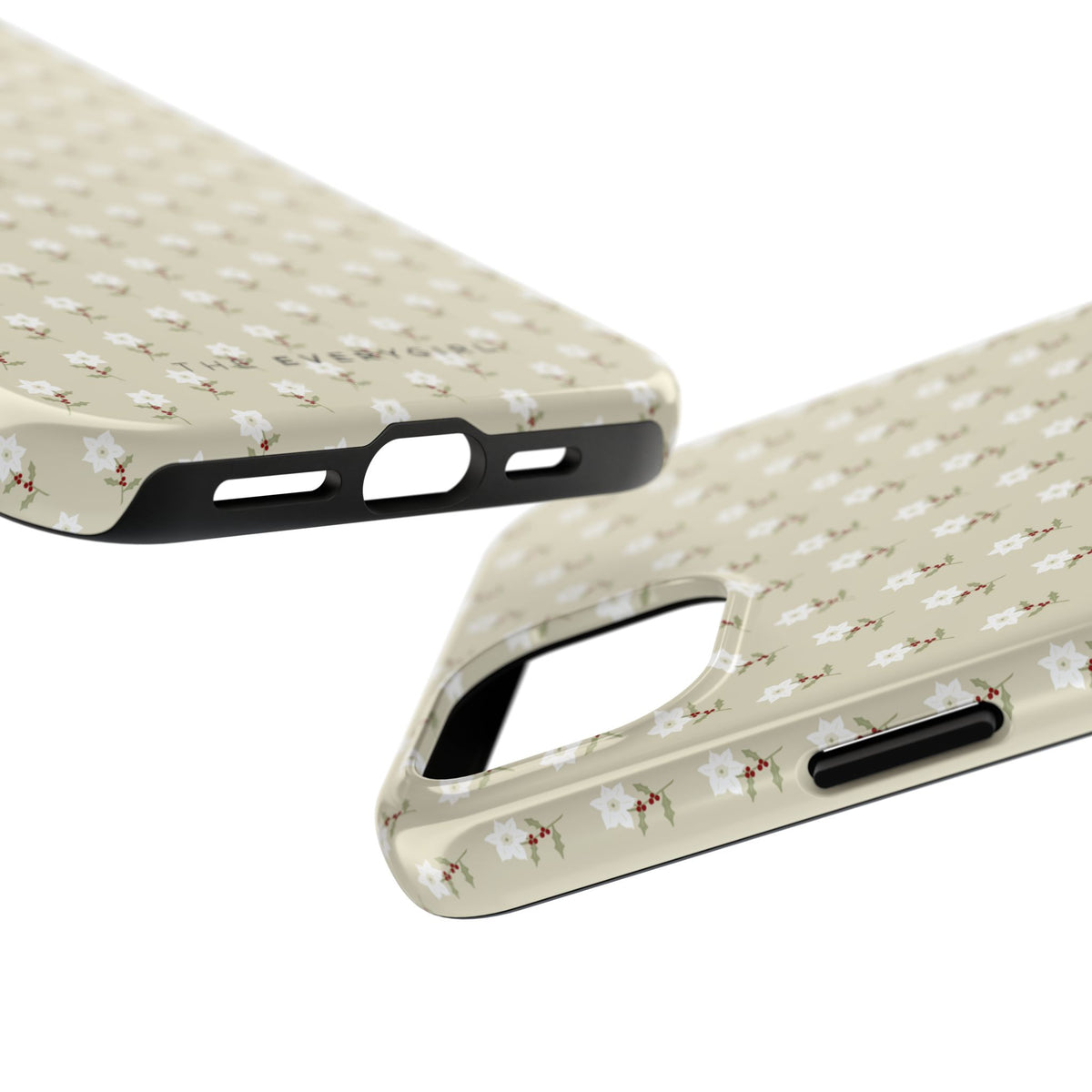 Neutral Tiny Flowers IPhone Case
