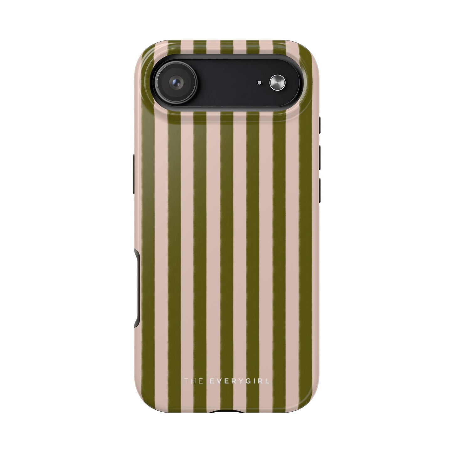 Green & Pink Stripes IPhone Case