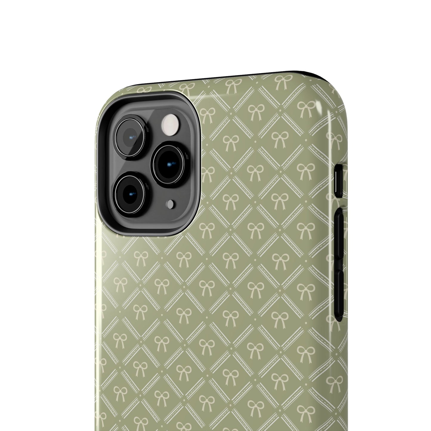 Green Bows IPhone Case