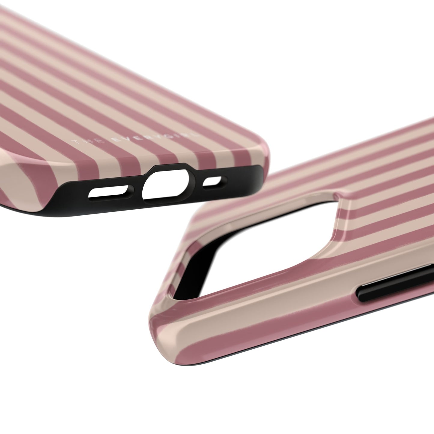 Tone on Tone Pink Stripes IPhone Case