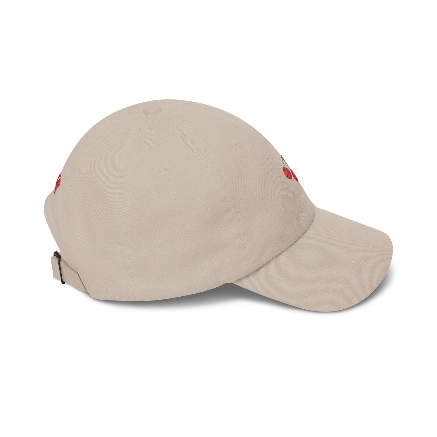 Cherry Embroidered Dad Cap