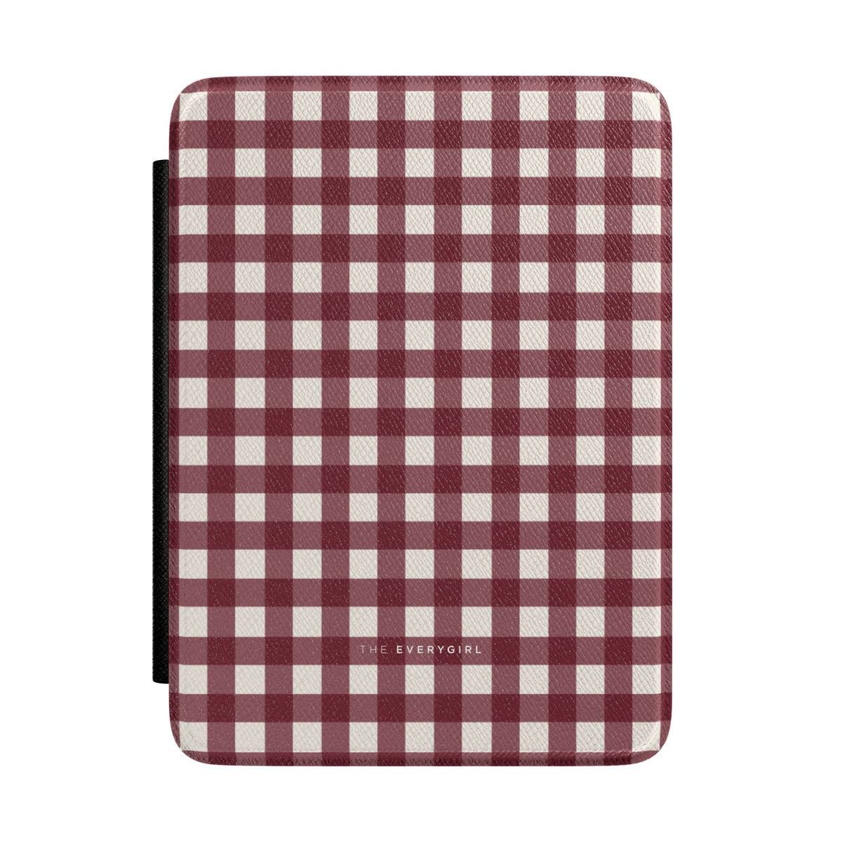 Burgundy Gingham Kindle Case