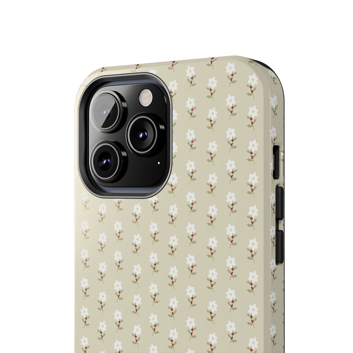 Neutral Tiny Flowers IPhone Case