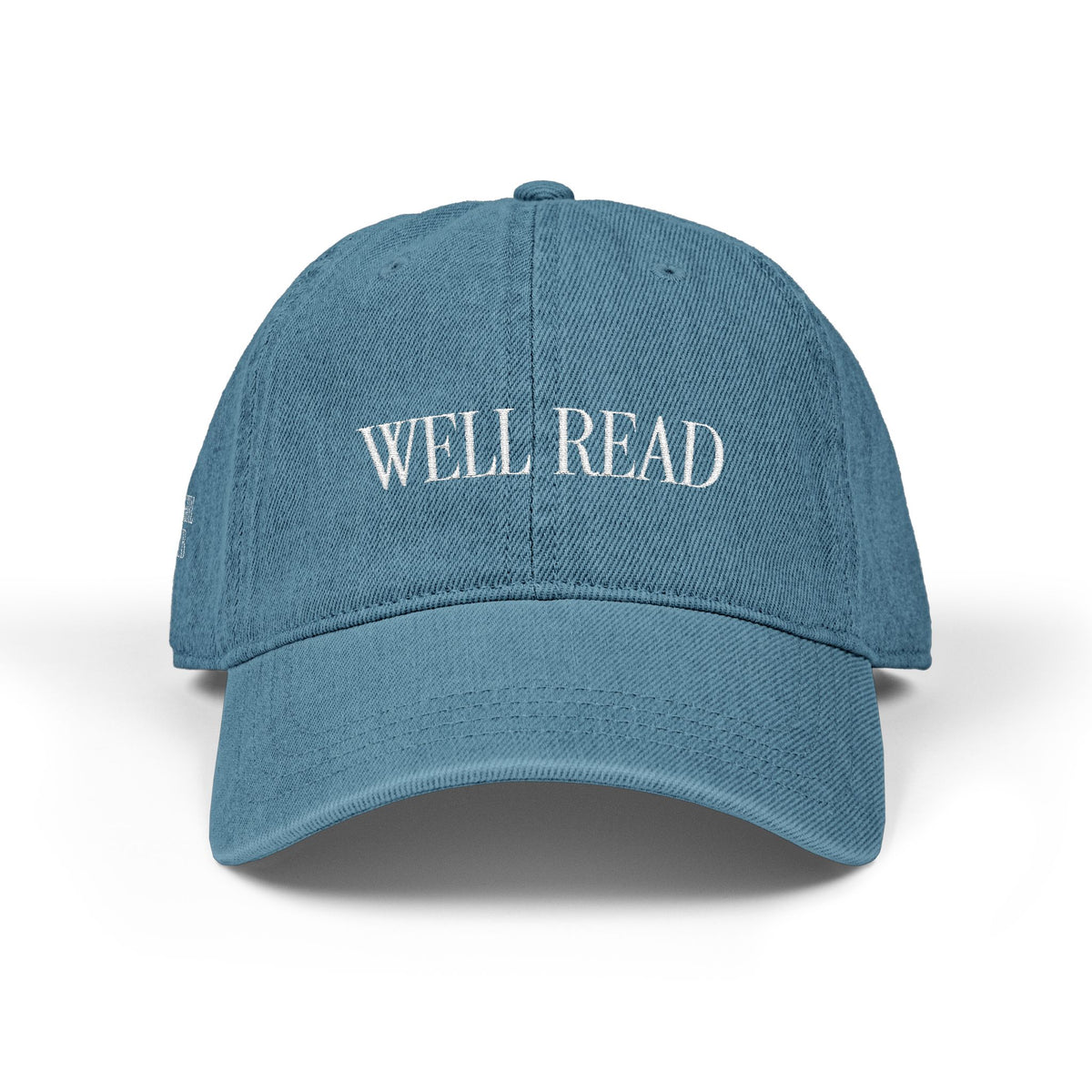 Well Read Denim Baseball Cap