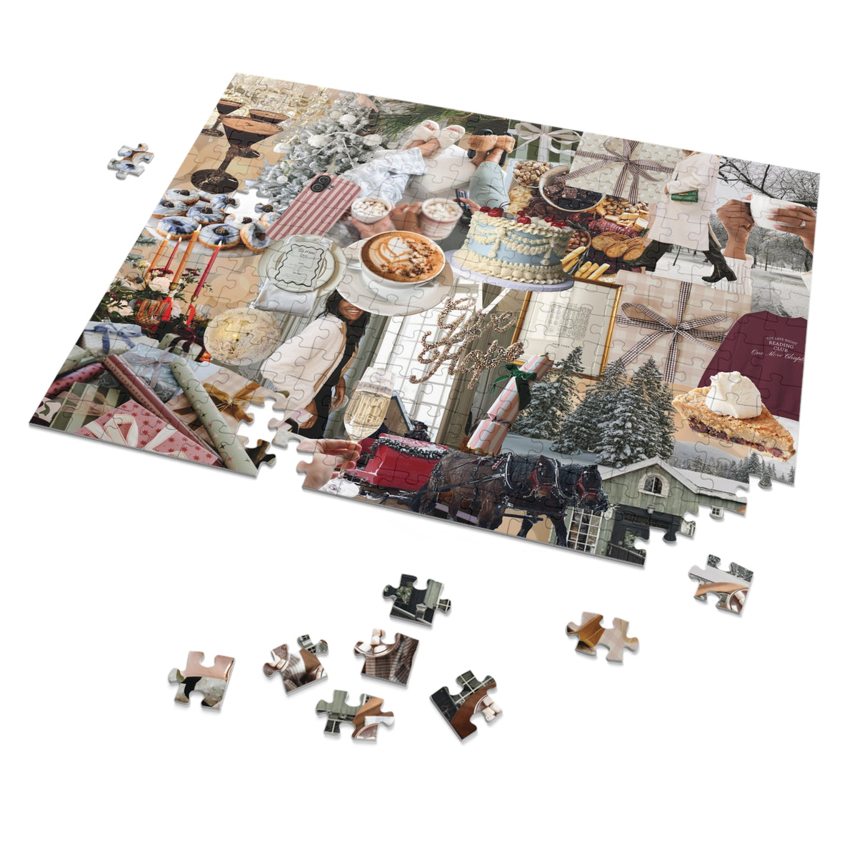 Everygirl Holiday Collage Puzzle