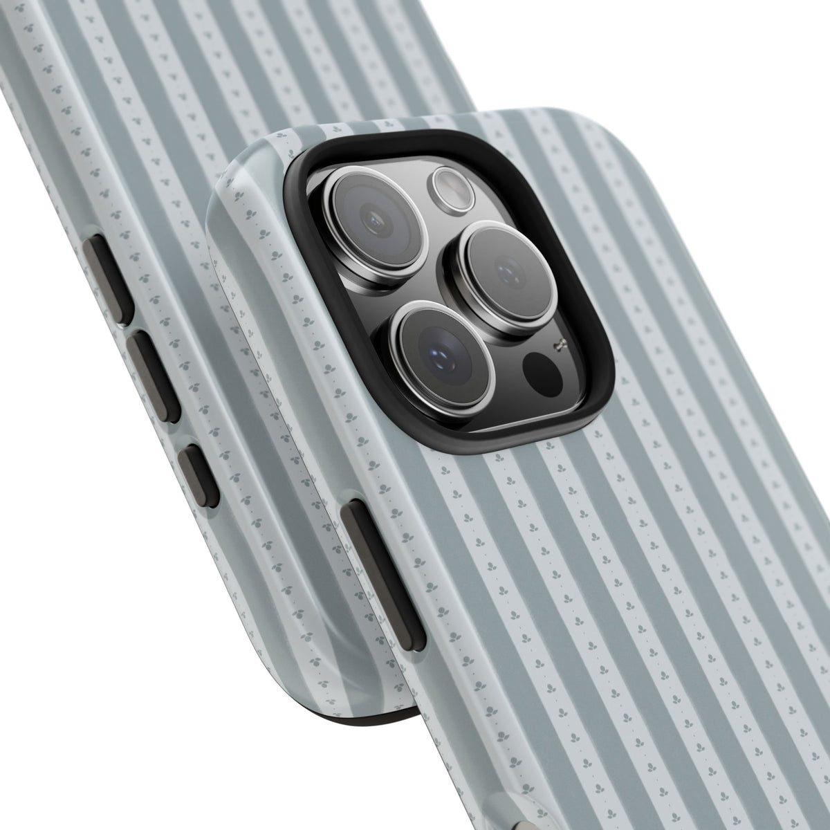 Muted Blue Stripe IPhone Case