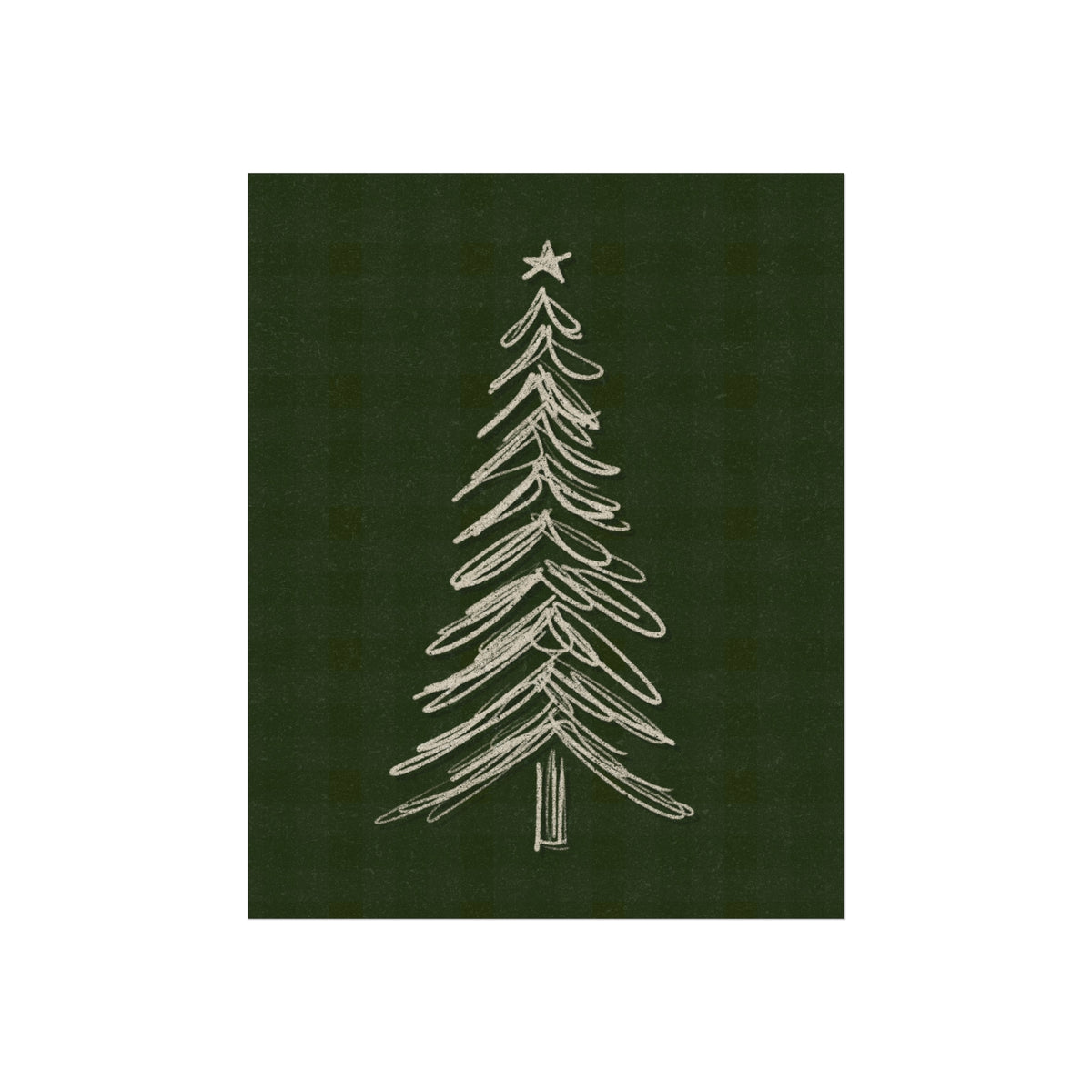 Tree Sketch Wall Art Print
