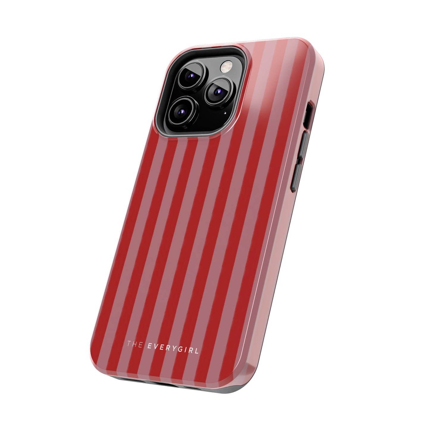 Red & Pink Stripes IPhone Case