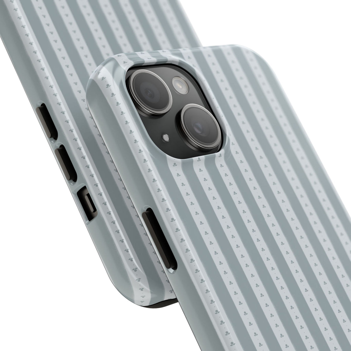 Muted Blue Stripe IPhone Case