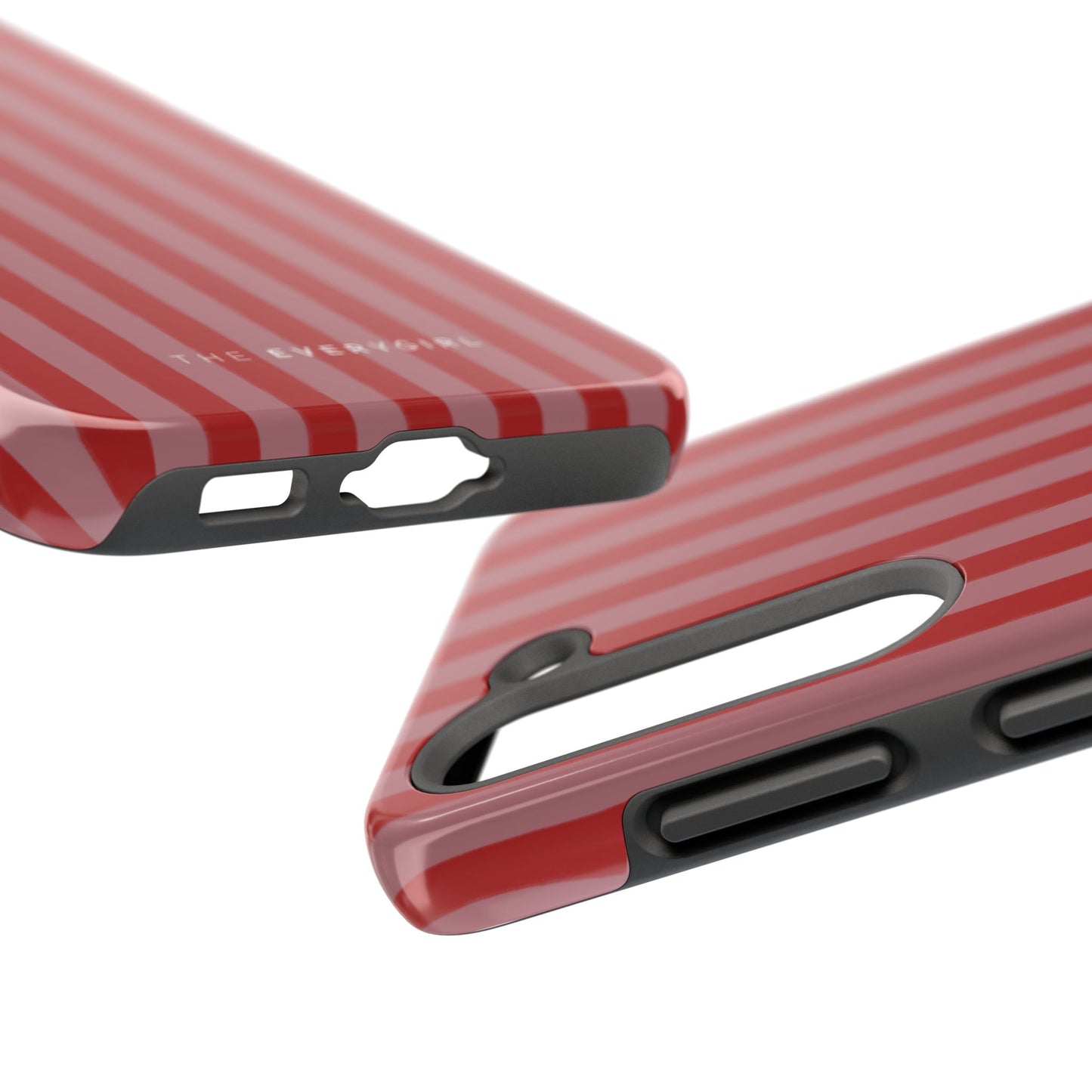 Red & Pink Stripes IPhone Case