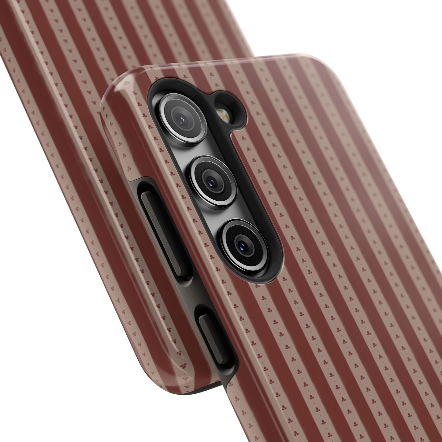 Muted Red Stripe IPhone Case