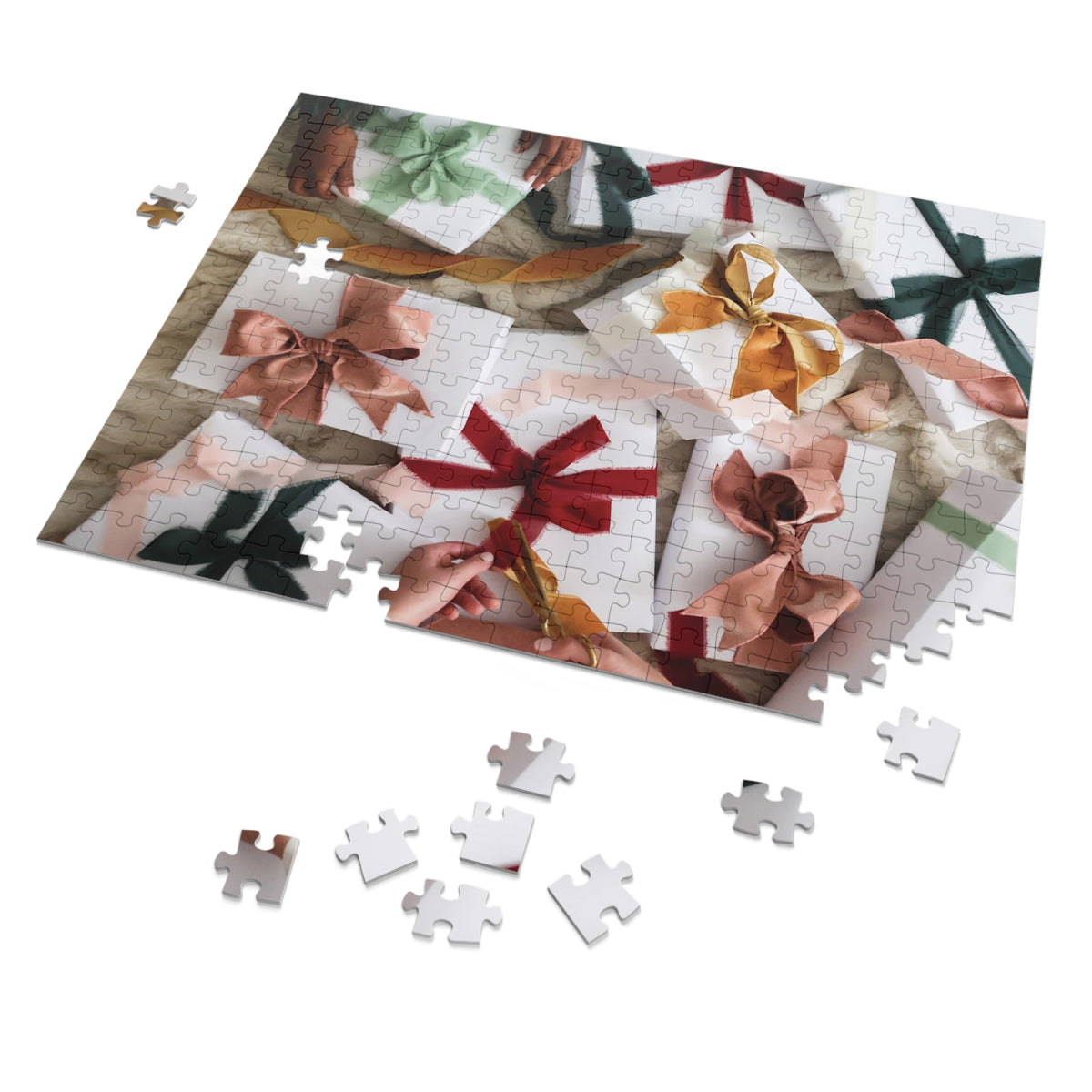 Classic Holiday Presents Puzzle