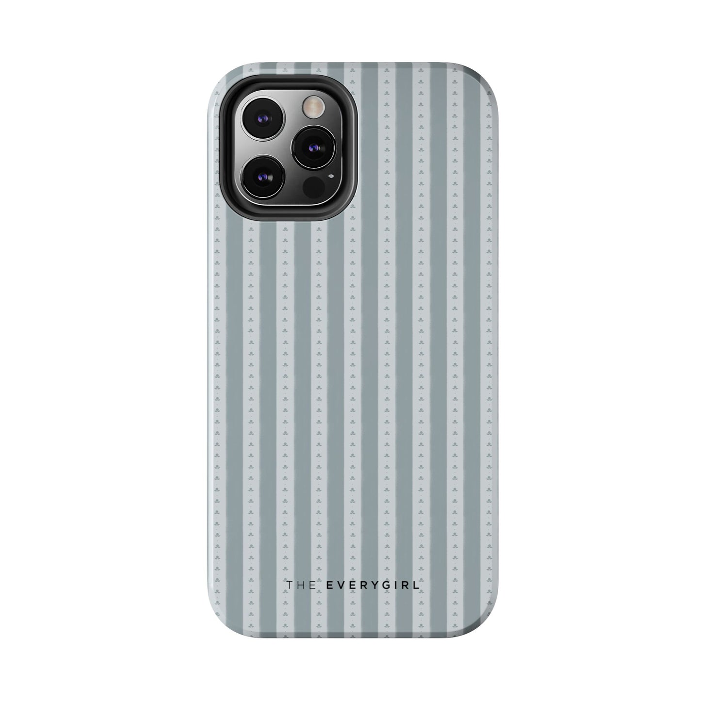 Muted Blue Stripe IPhone Case