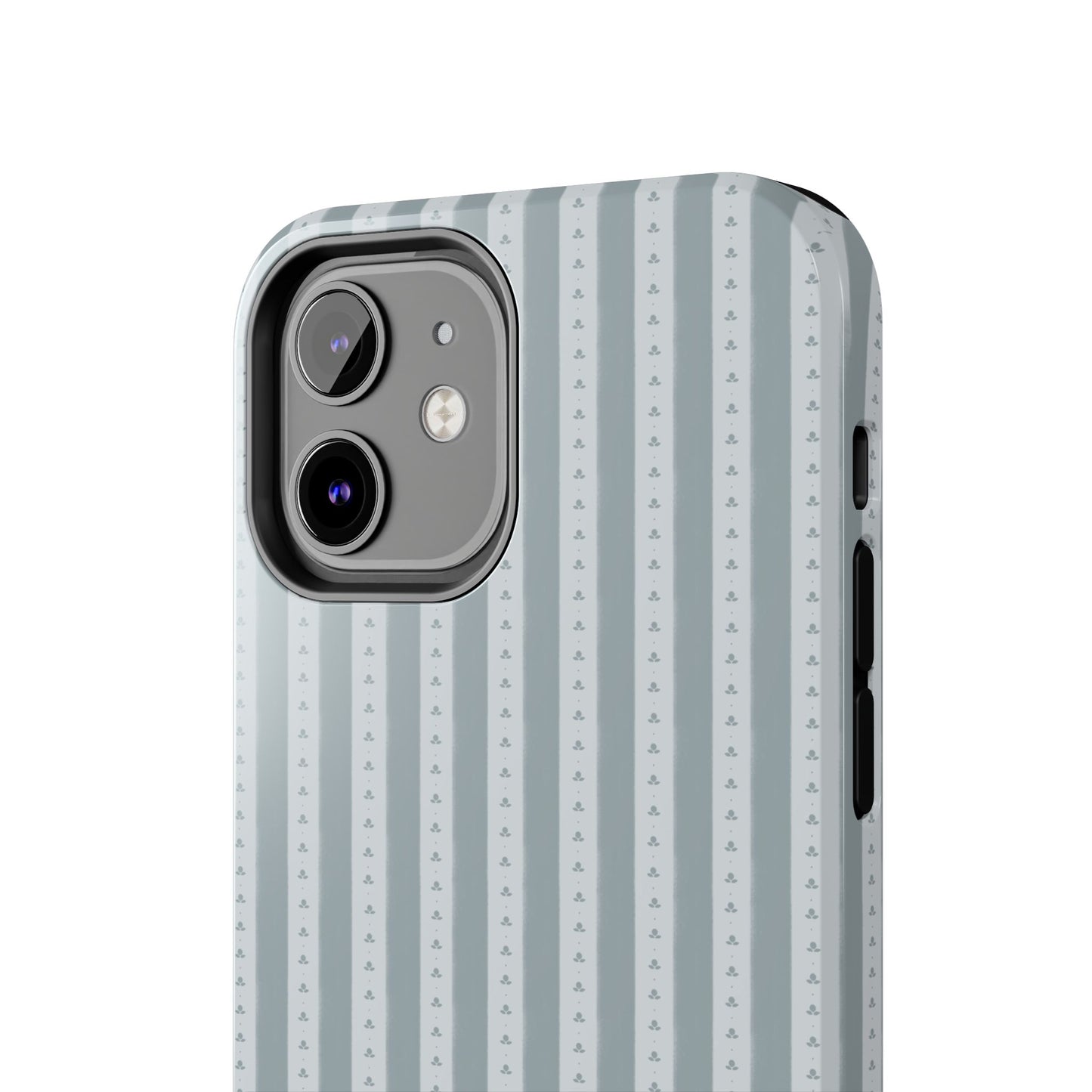 Muted Blue Stripe IPhone Case