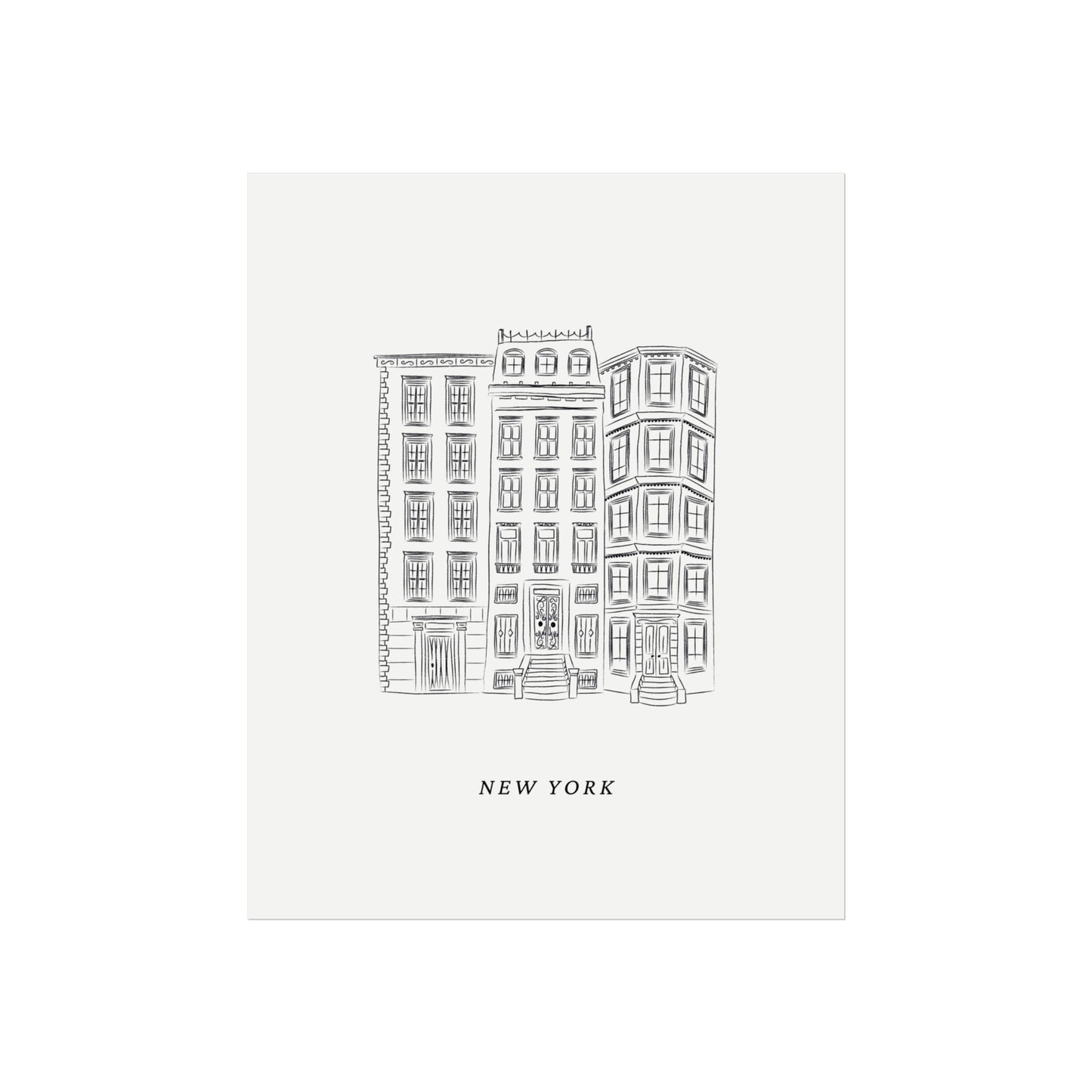 Upper East Side NYC Print