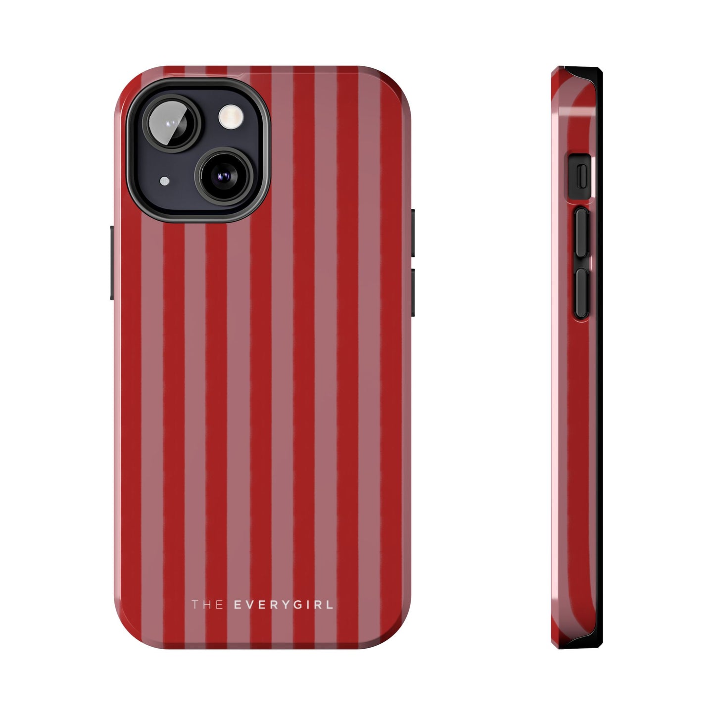 Red & Pink Stripes IPhone Case