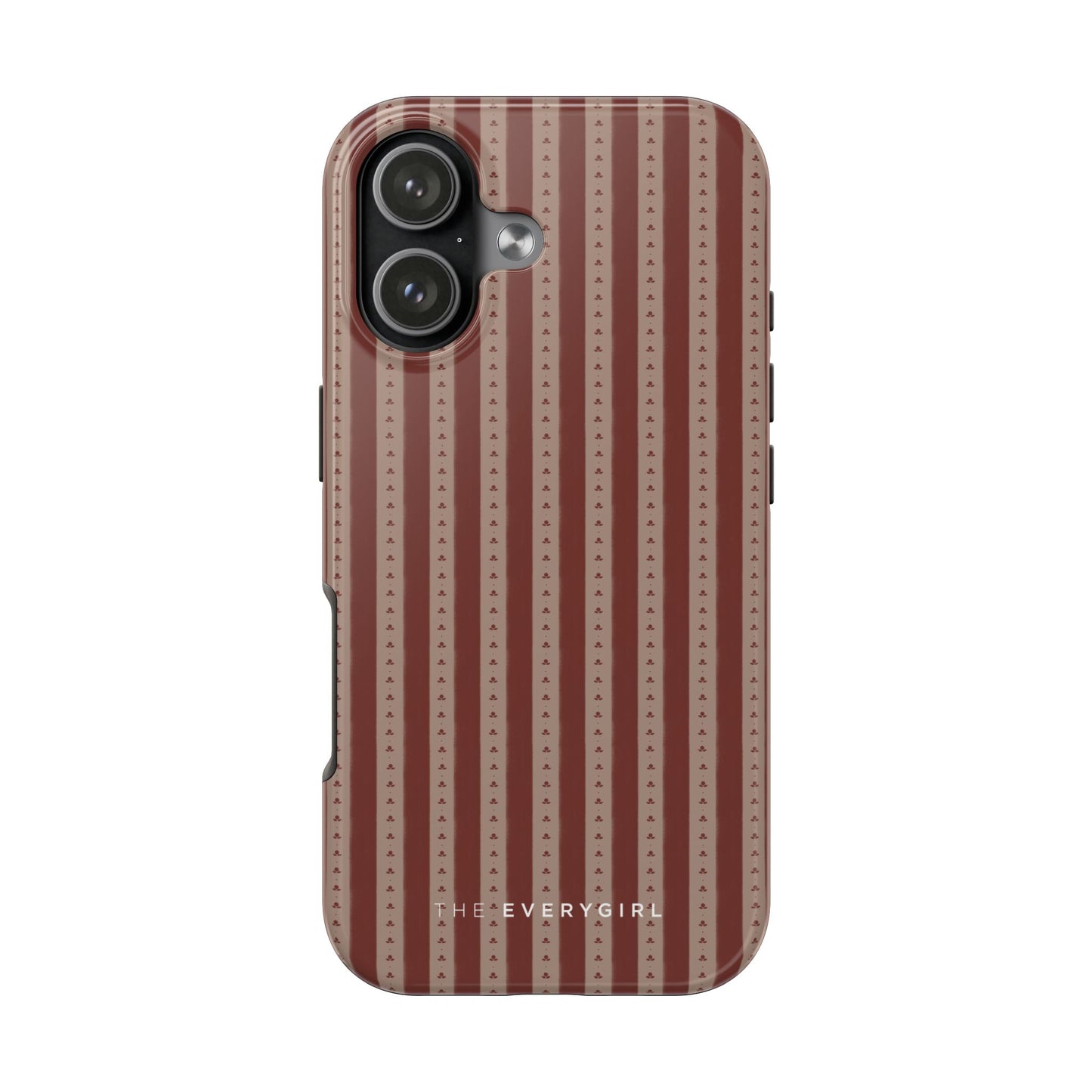 Muted Red Stripe IPhone Case
