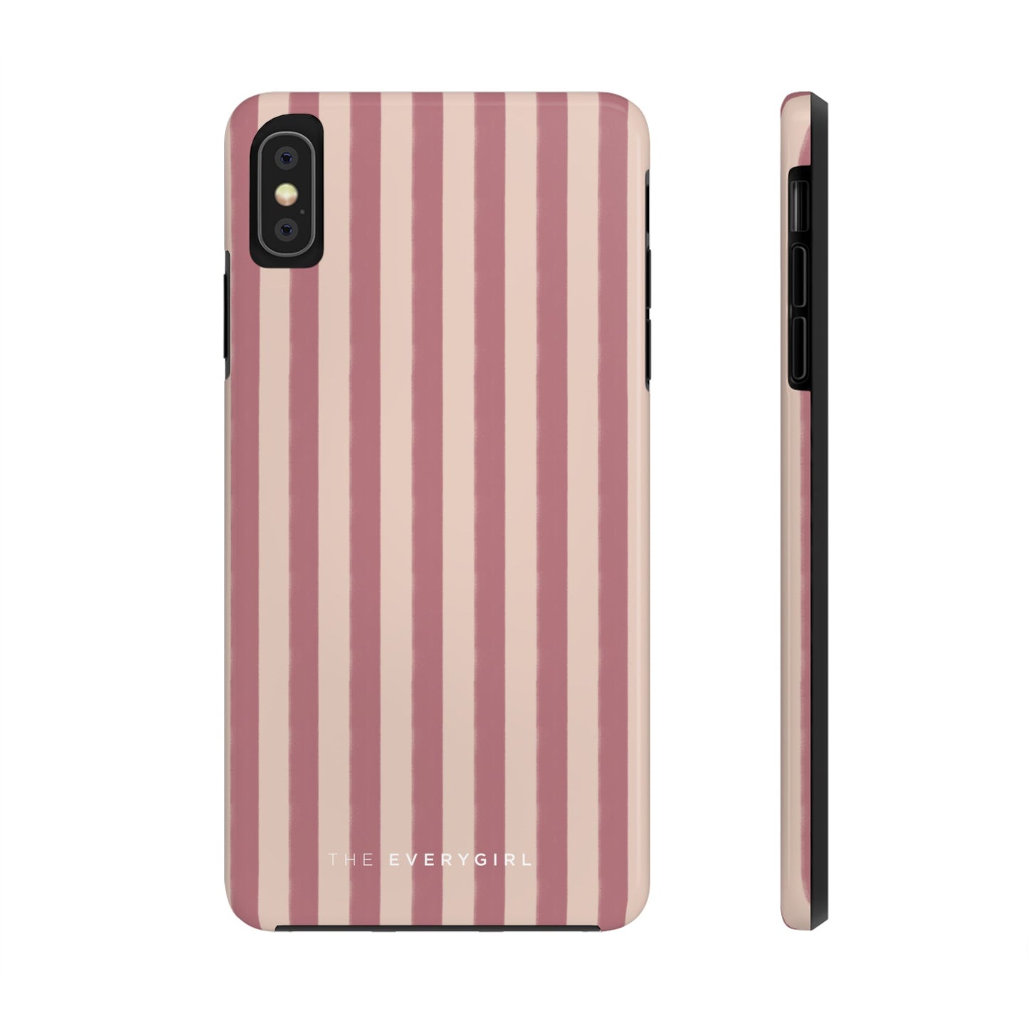 Tone on Tone Pink Stripes IPhone Case