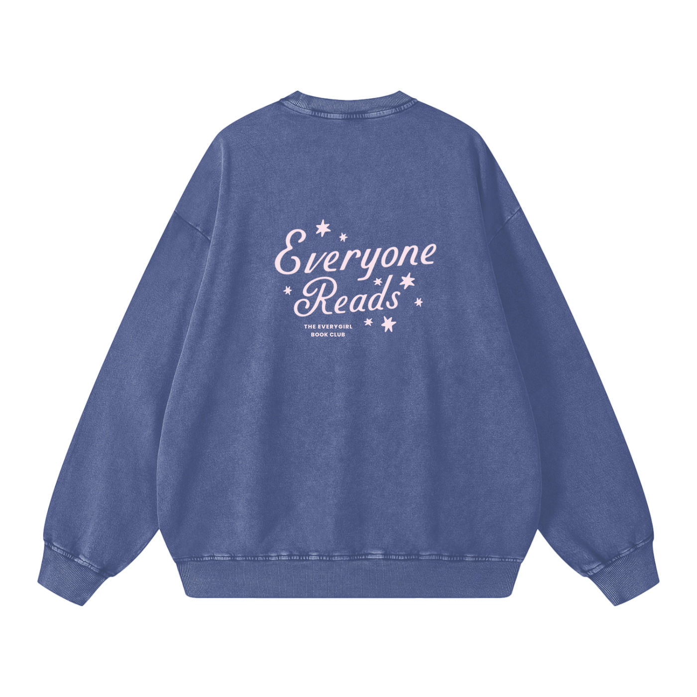 Blue Everyone Reads Oversized Sweatshirt