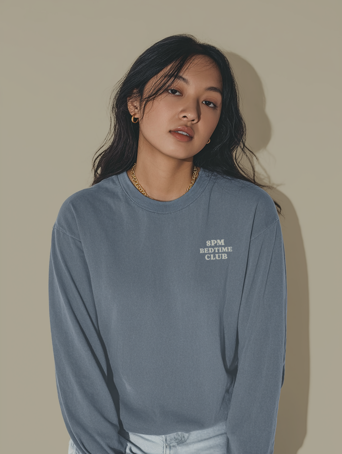 In Bed By 8 Crewneck