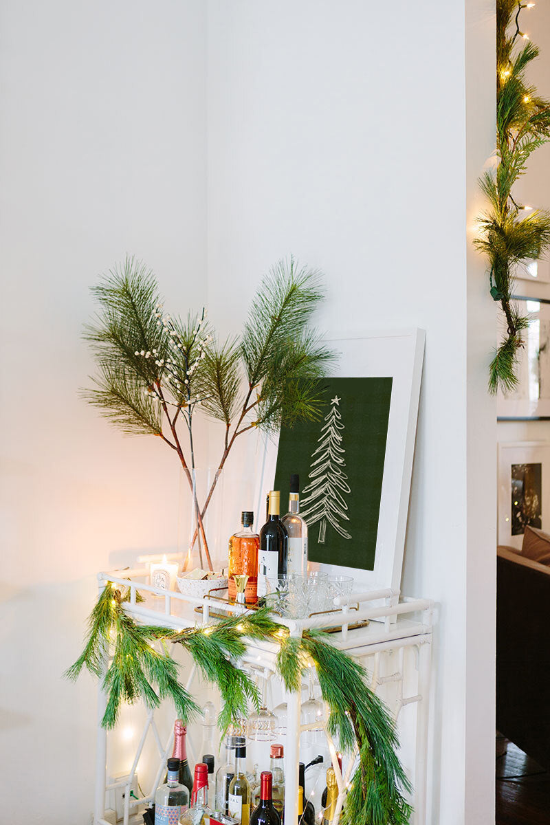 Tree Sketch Wall Art Print