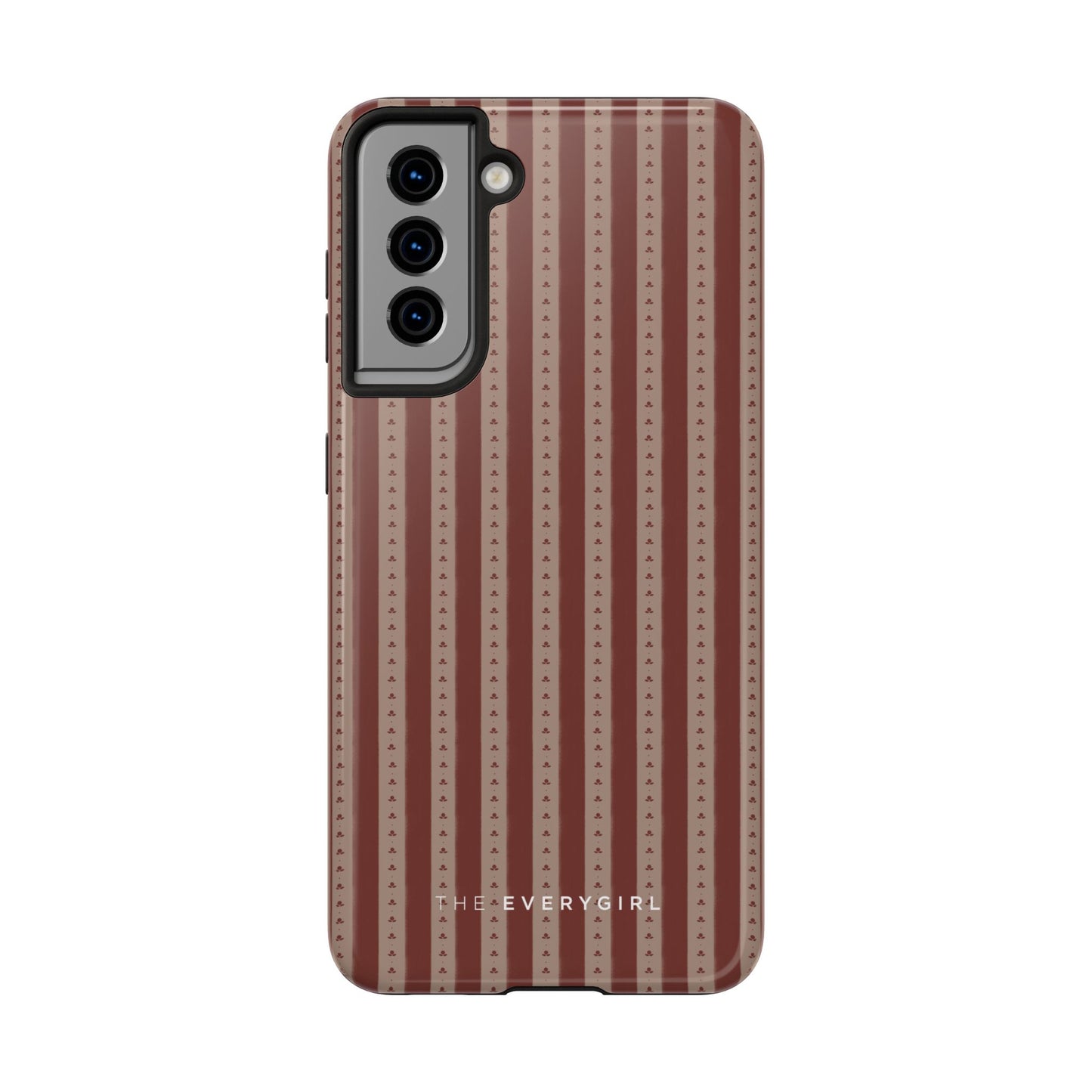 Muted Red Stripe IPhone Case