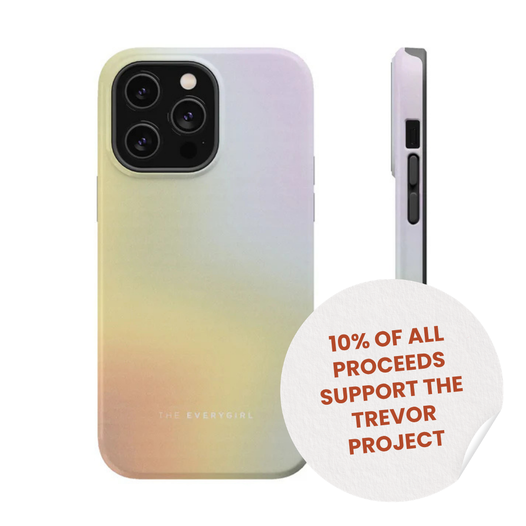 Rainbow Aura Phone Case  The Everygirl Shop