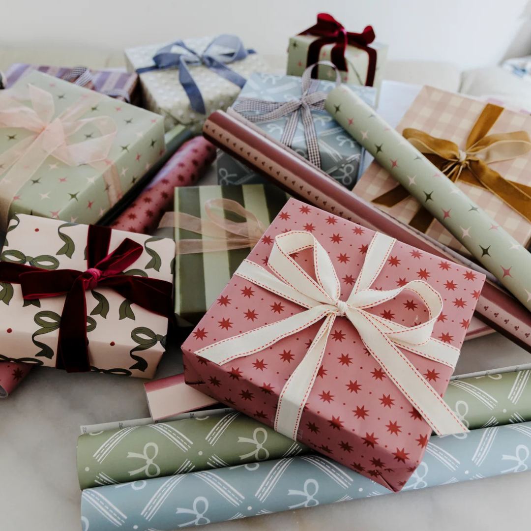 Starburst Gift Wrapping Paper