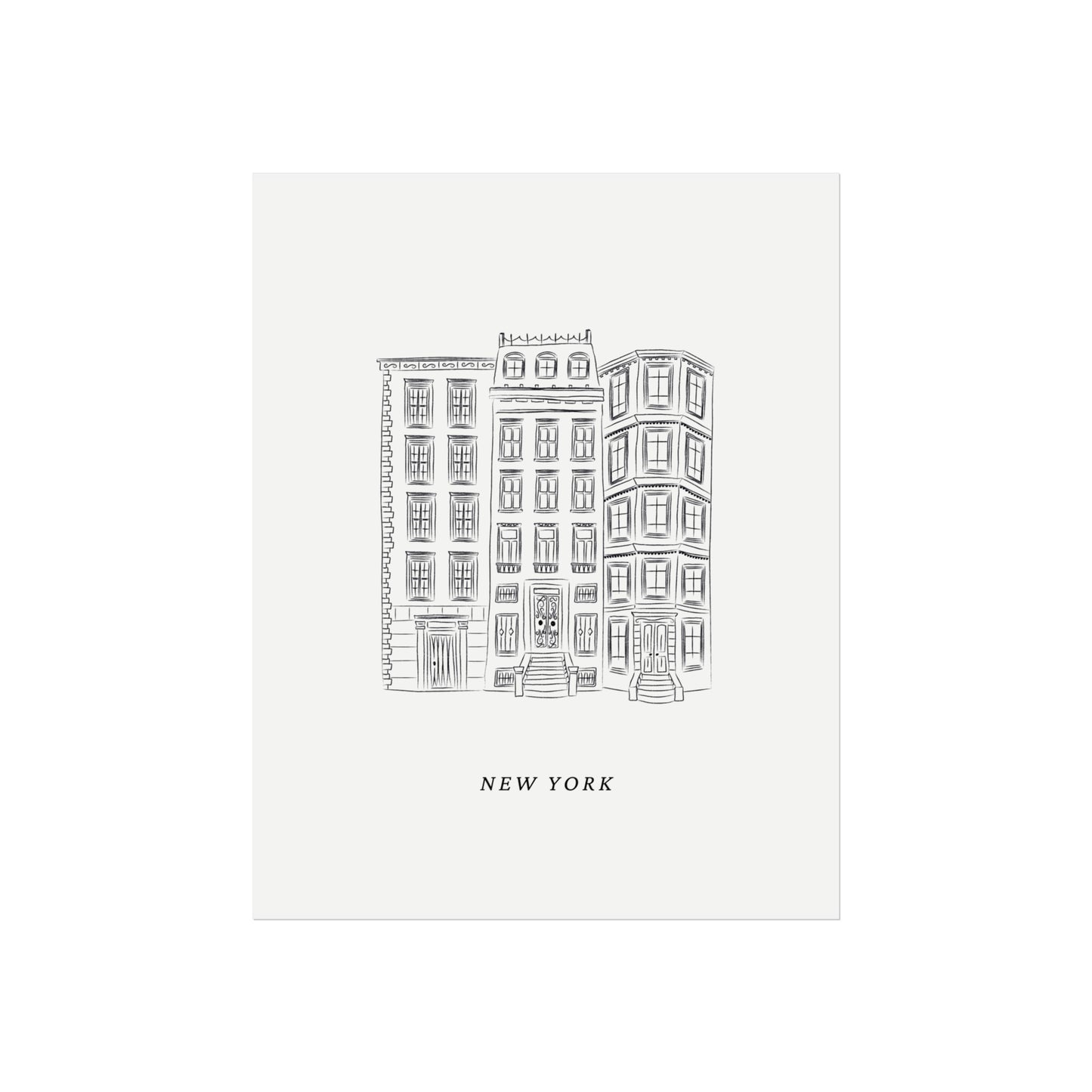 Upper East Side NYC Print