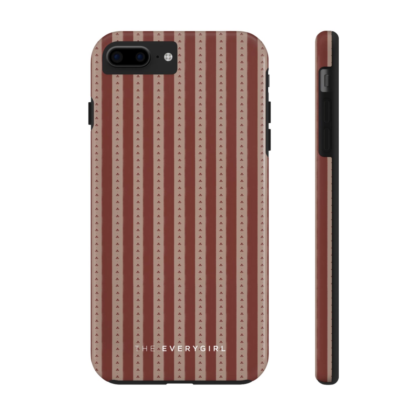 Muted Red Stripe IPhone Case
