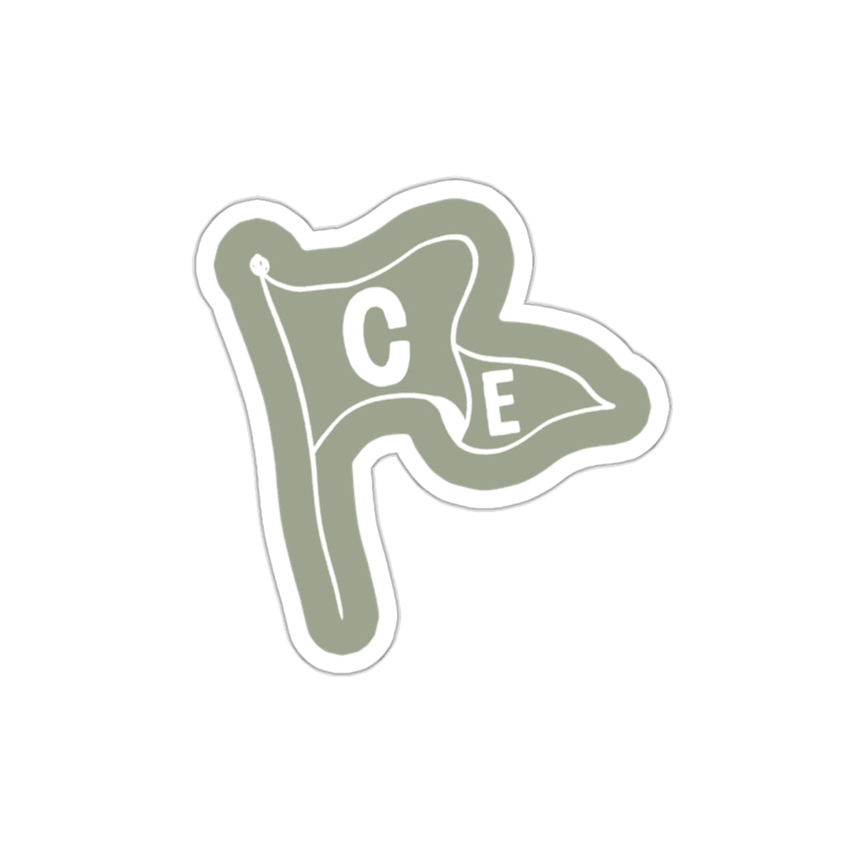Camp Flag Sticker