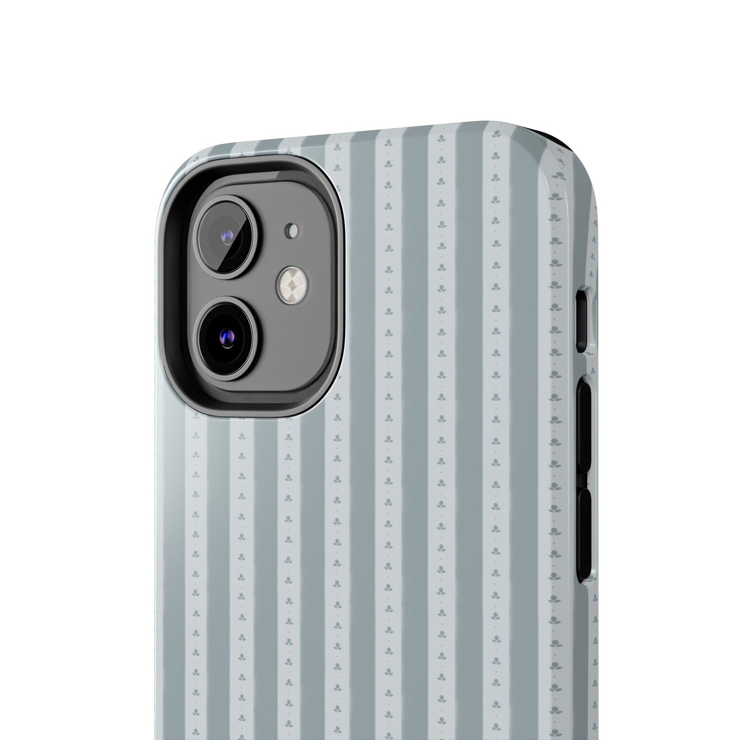 Muted Blue Stripe IPhone Case