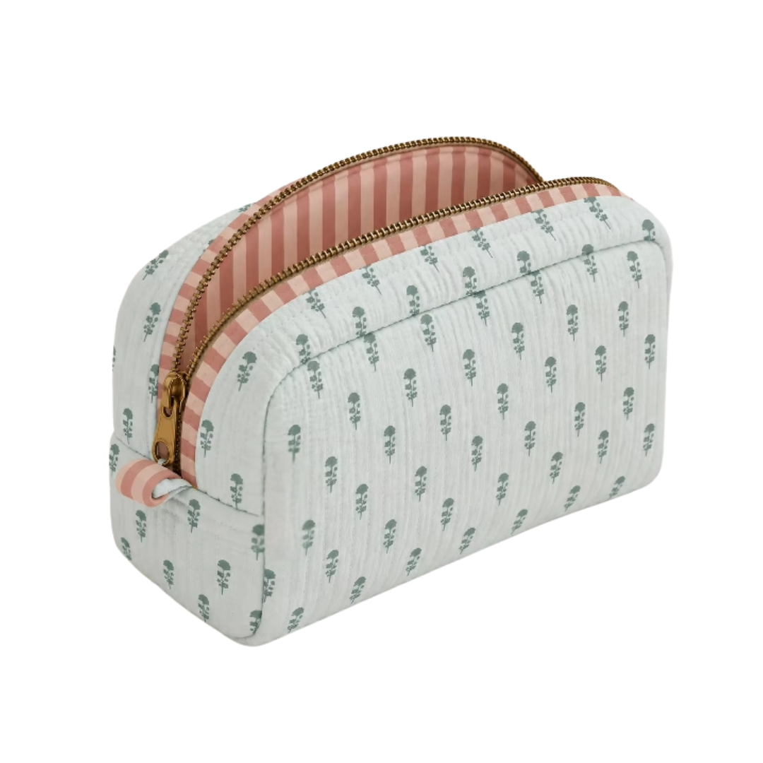 Blue & Pink Essentials Pouch