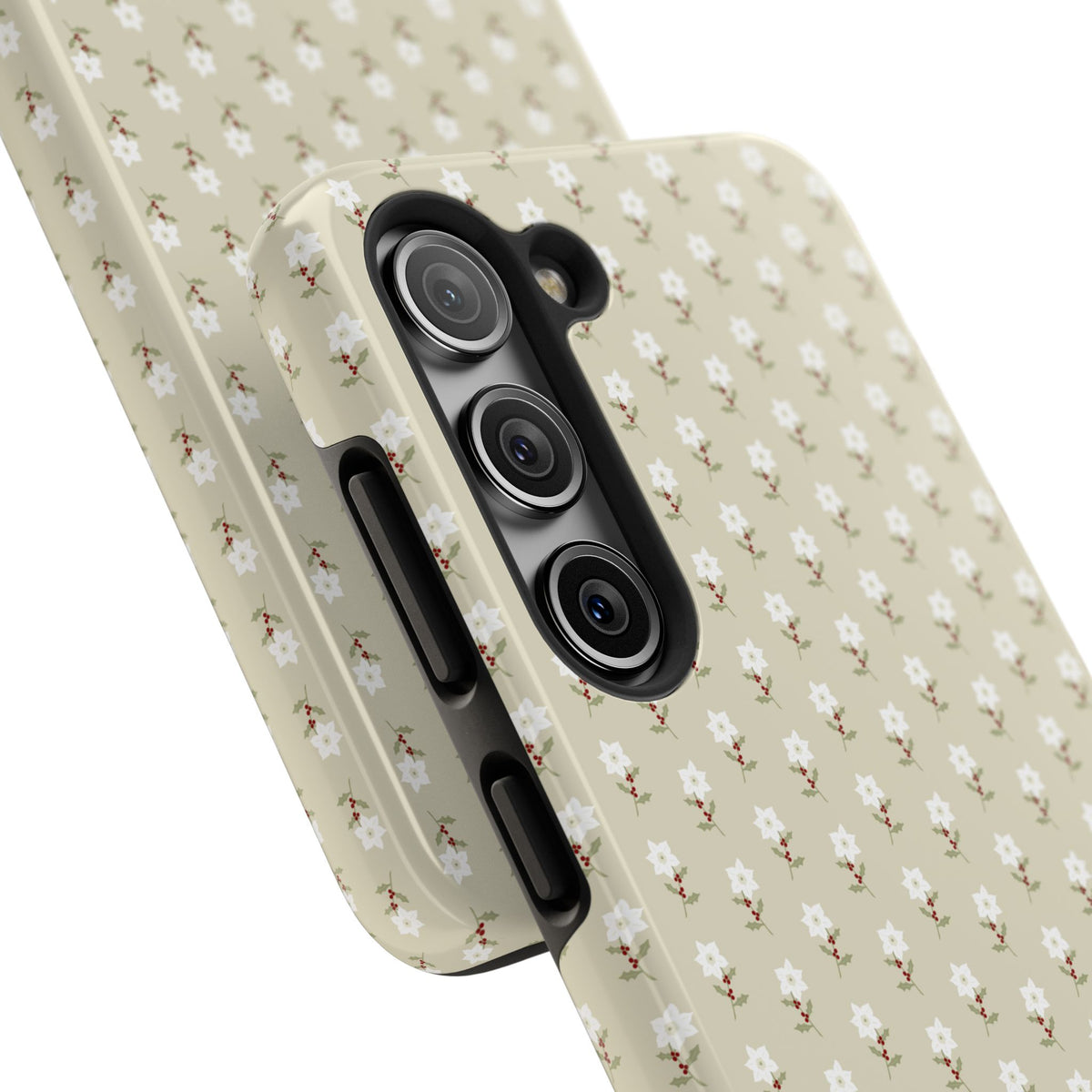 Neutral Tiny Flowers IPhone Case