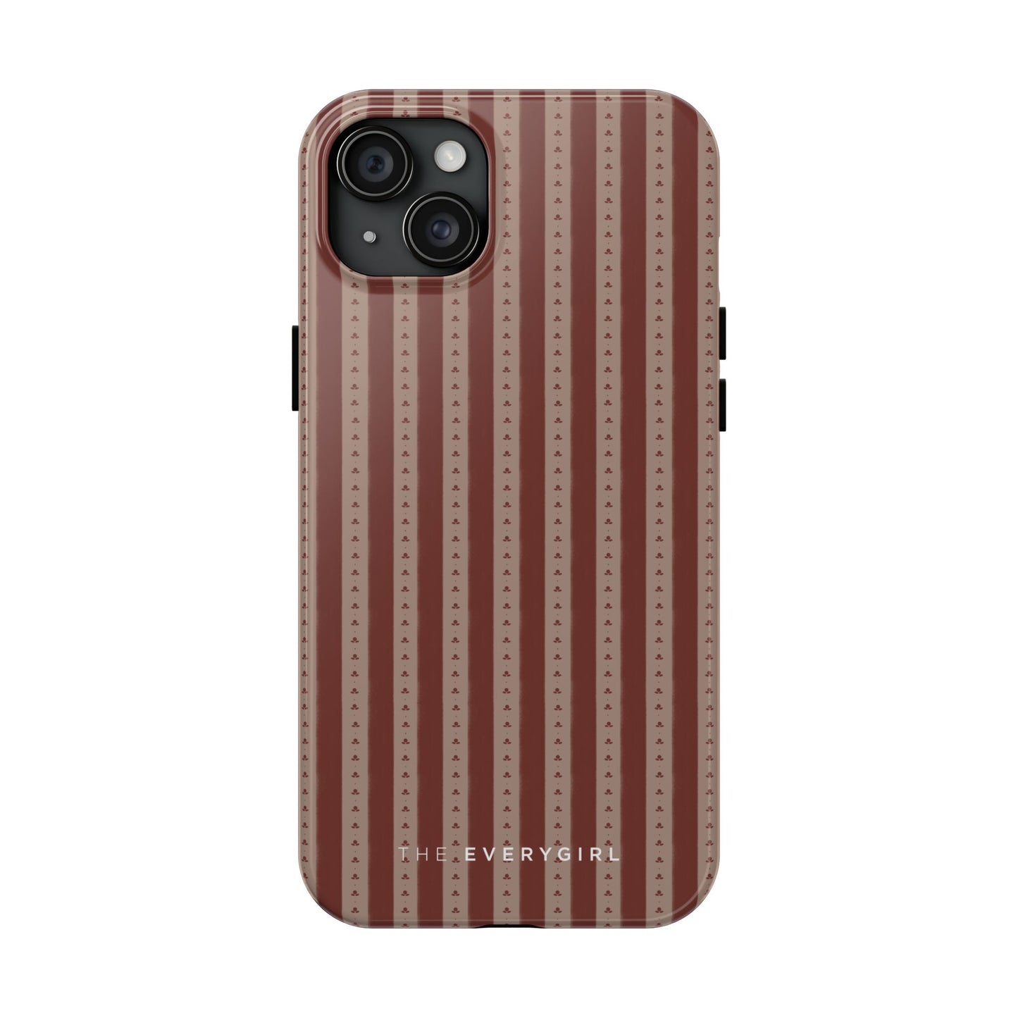 Muted Red Stripe IPhone Case