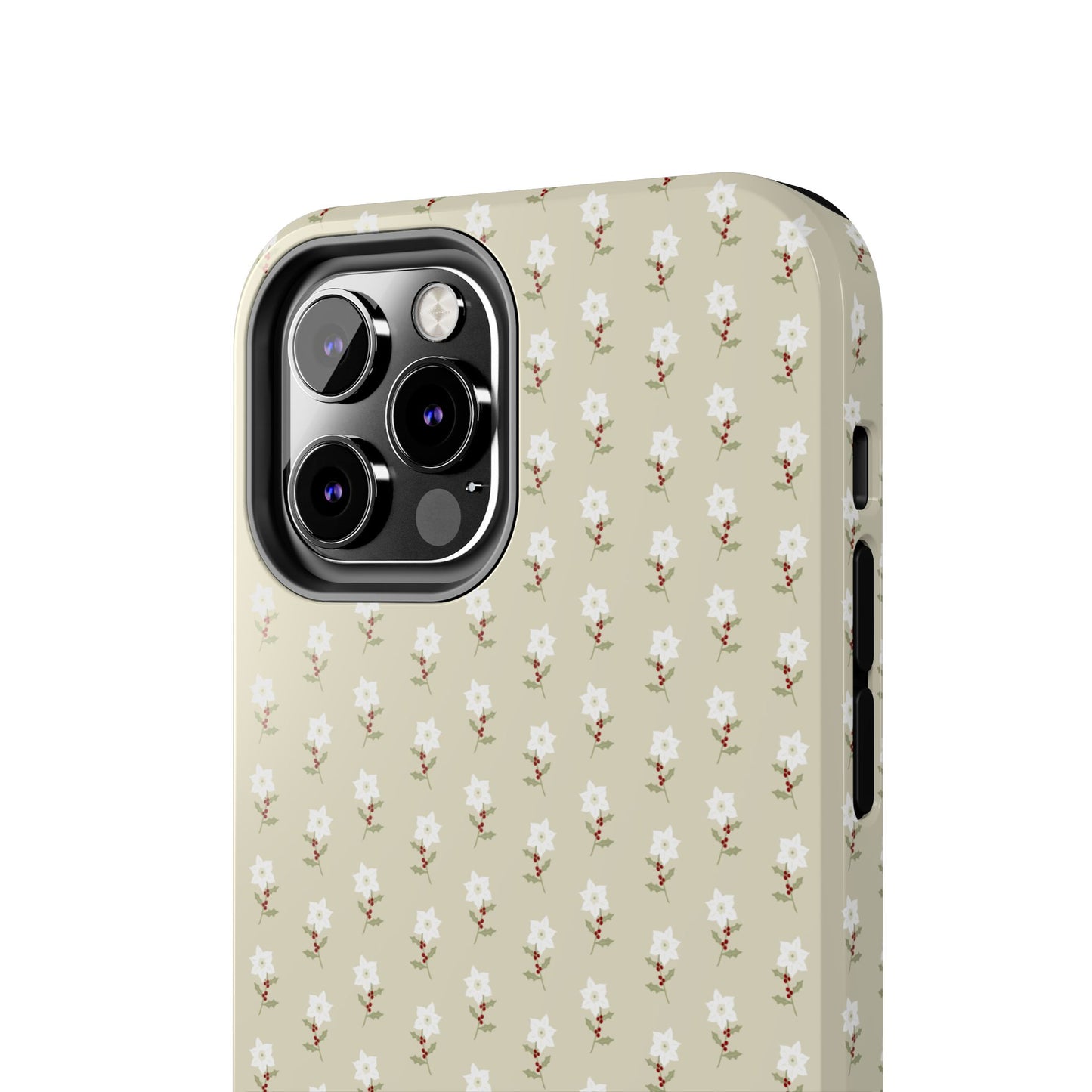 Neutral Tiny Flowers IPhone Case