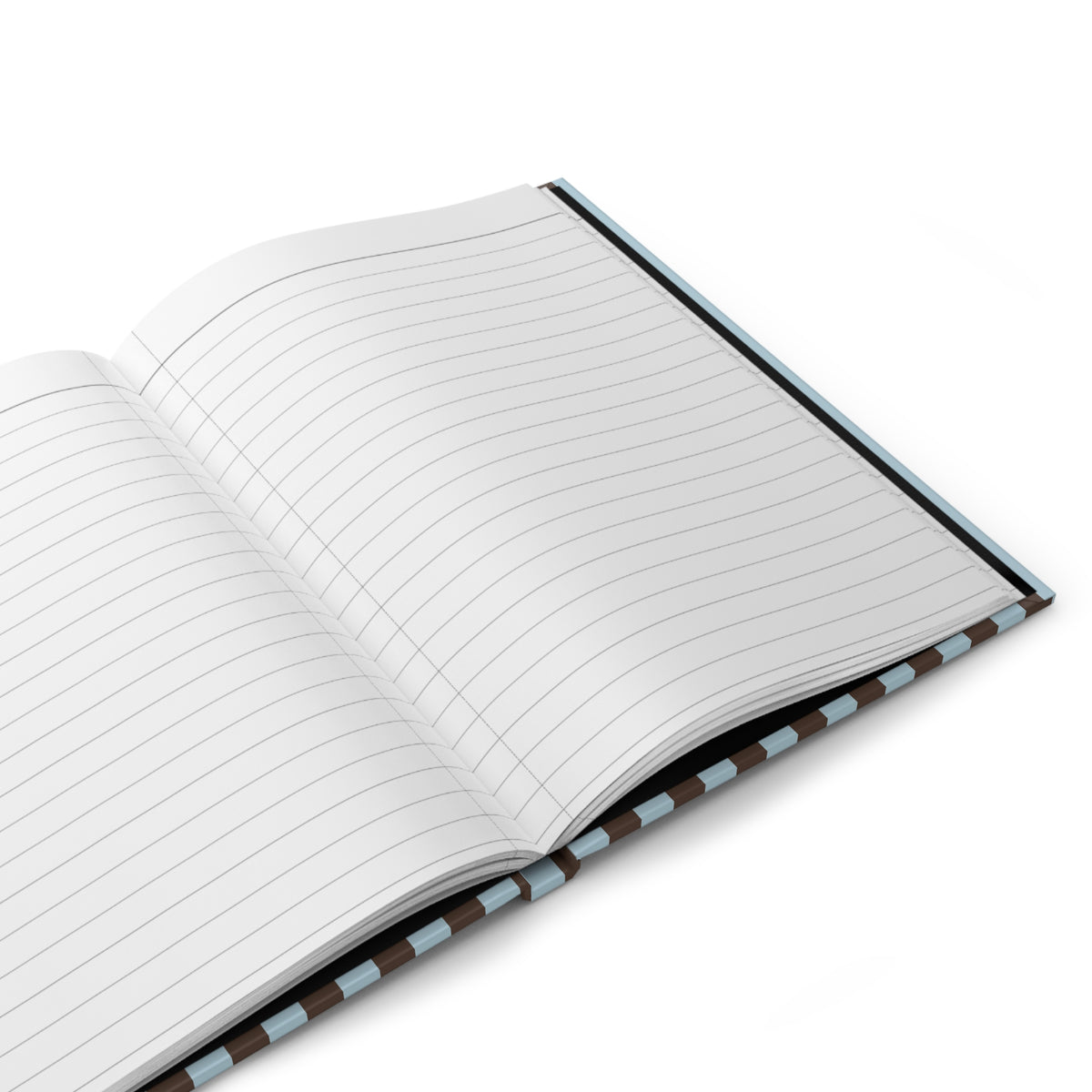 Blue & Brown Stripped Journal